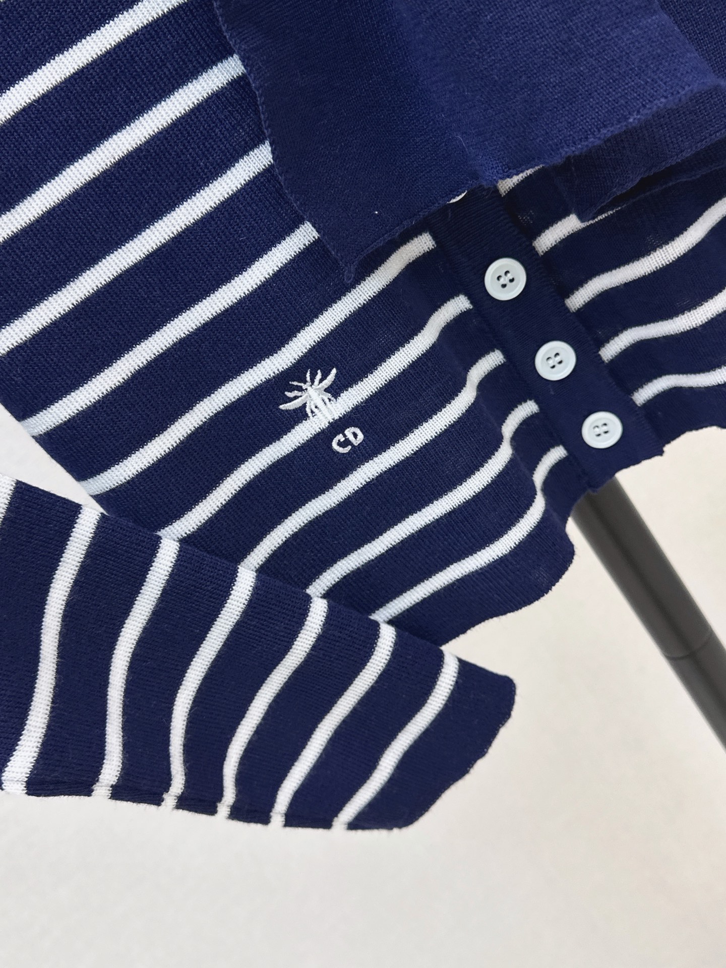 CD 26fw stripe knit cardigan