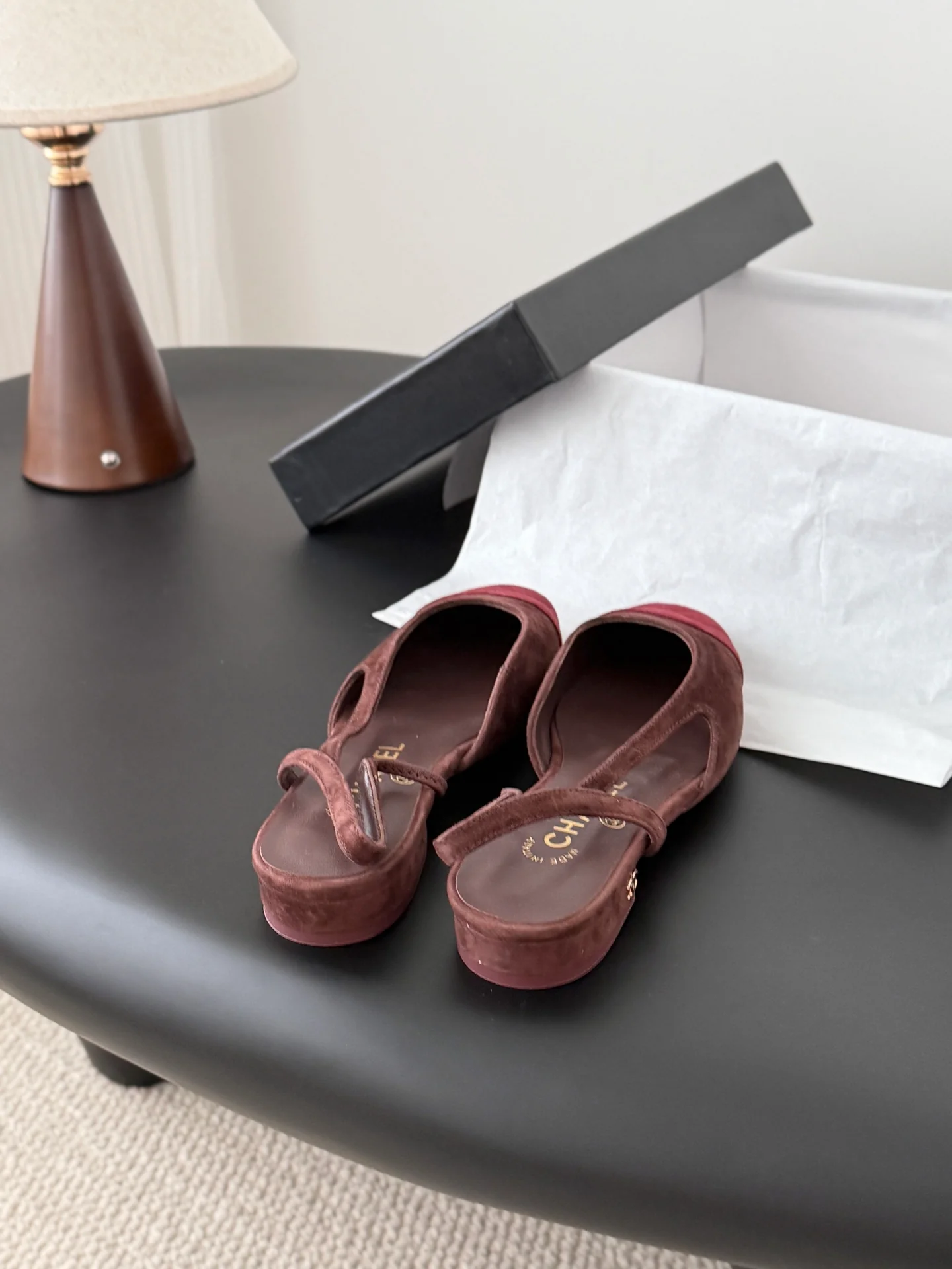Chan 25fw slingback sandals