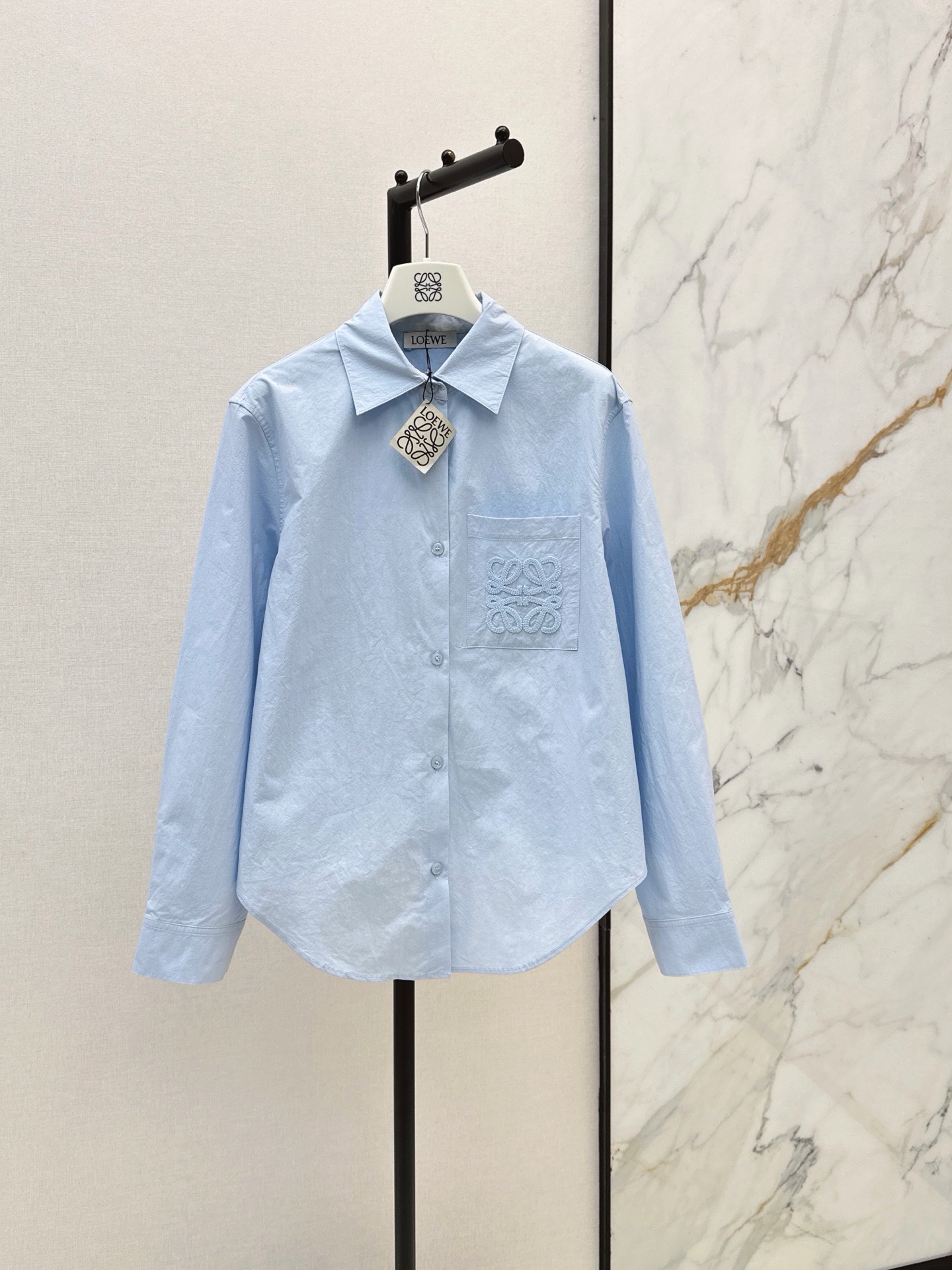Loe 26ss embroidery shirt