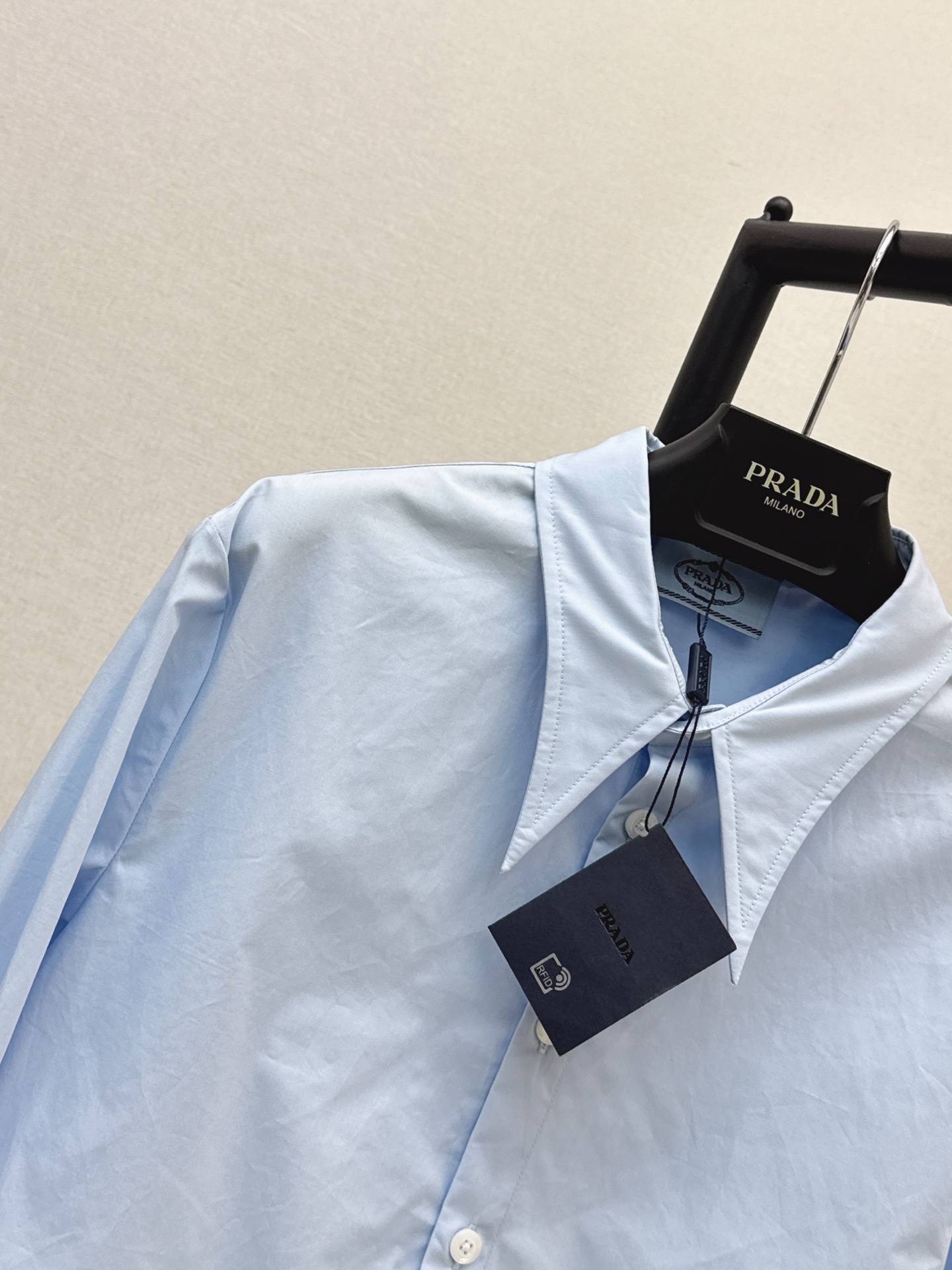Pra 26fw cropped shirt