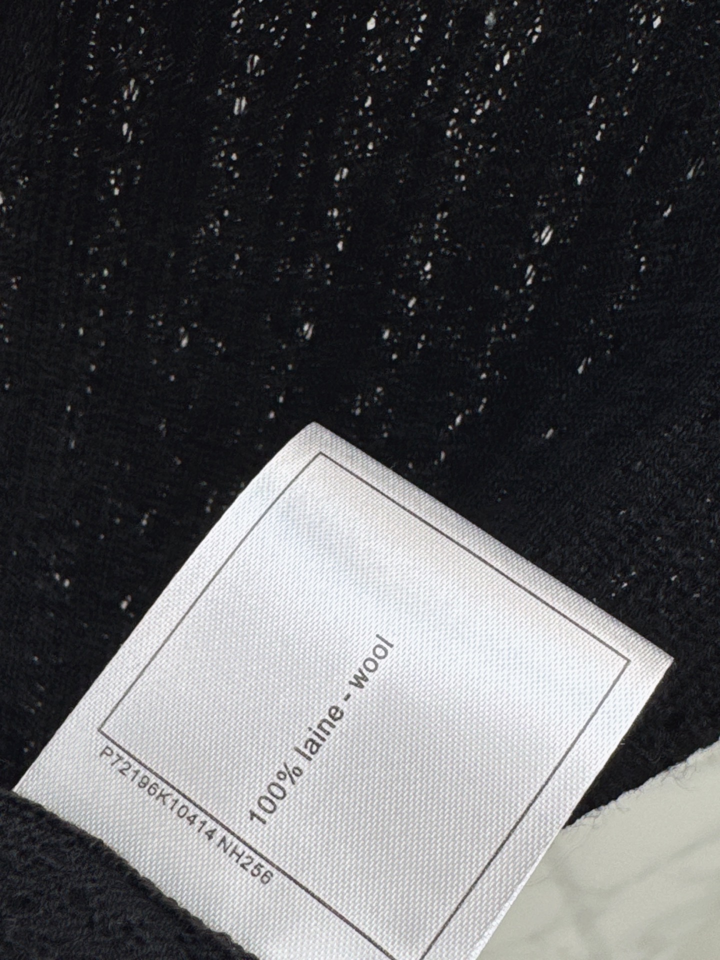 Chan 26fw slim-fit knitwear
