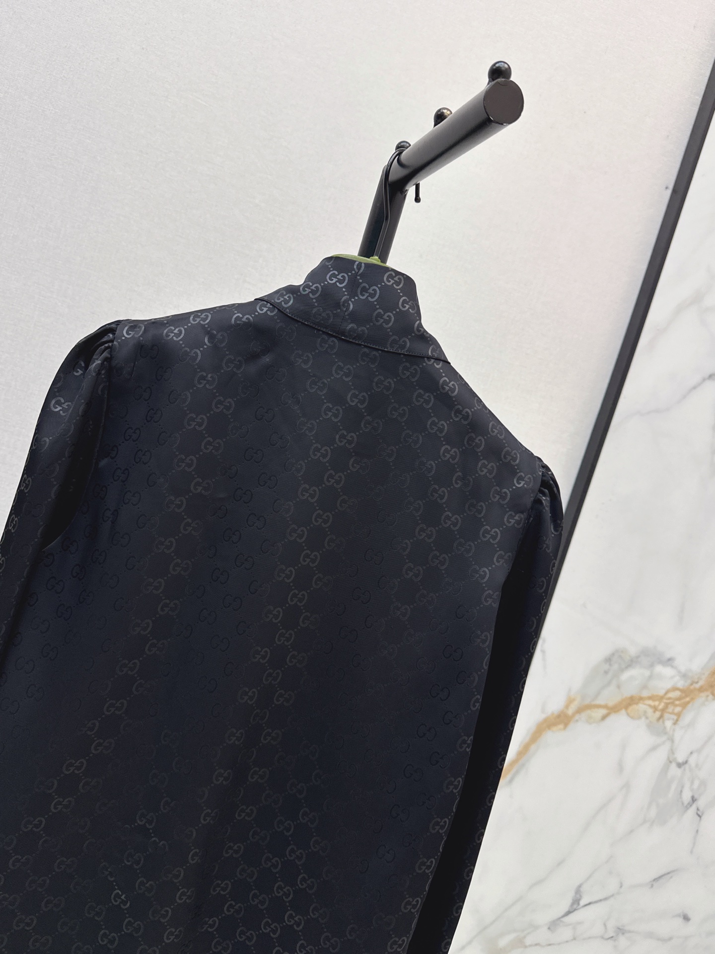 Guc 26fw jacquard ribbon shirt