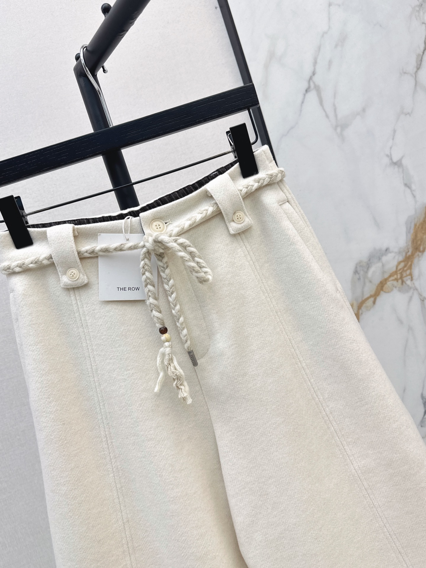 Row 26fw cropped wide-leg pants