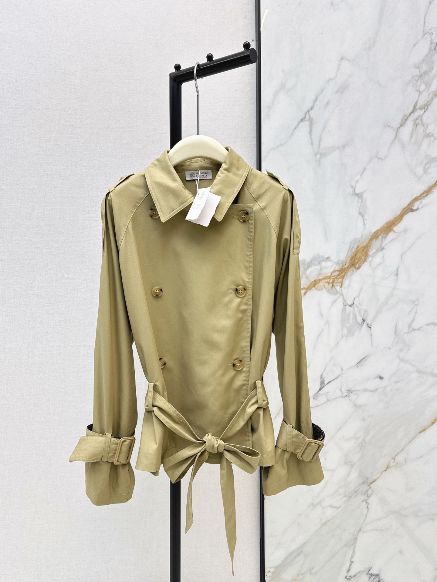Brun 26fw trench coat