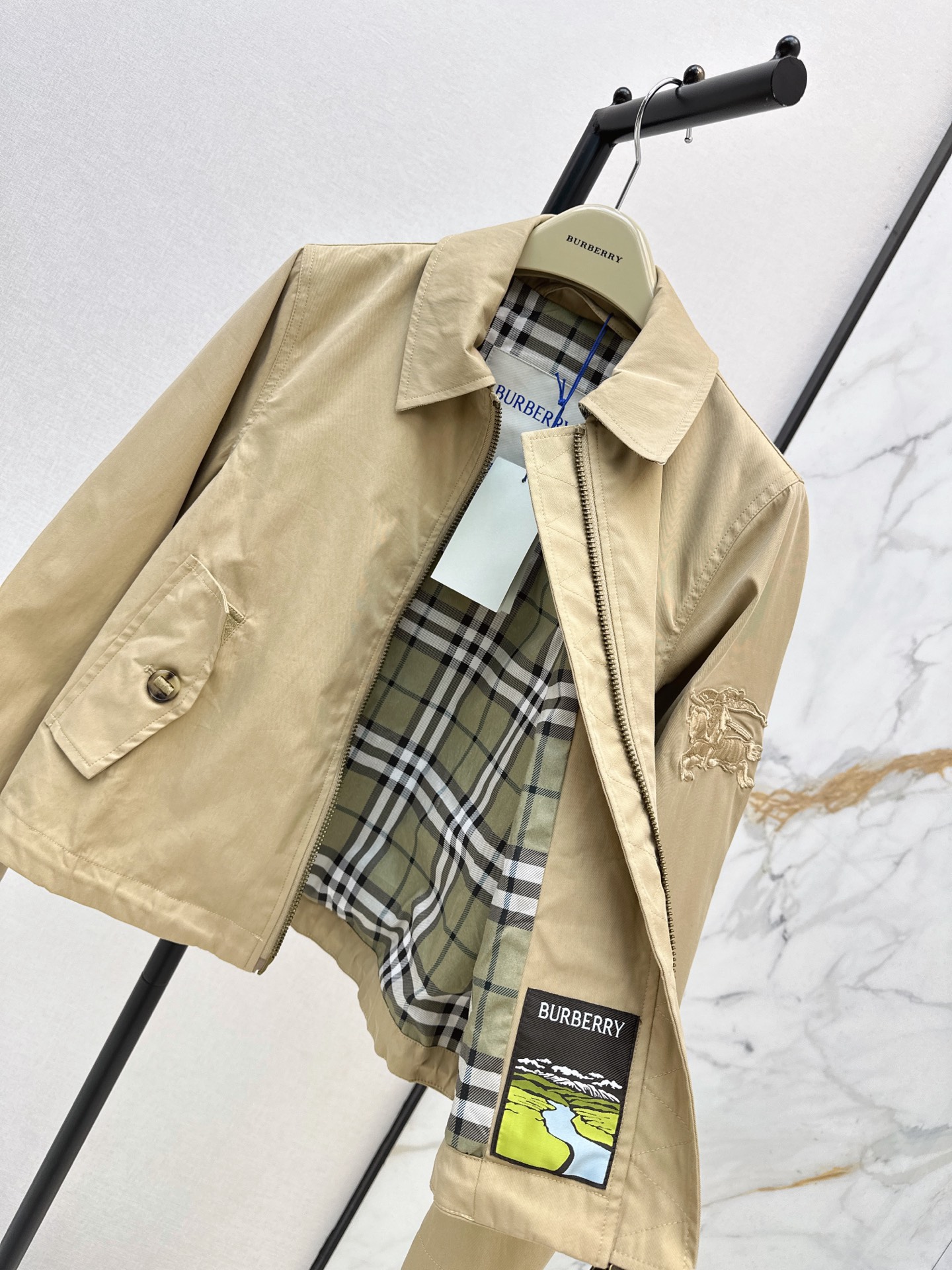 Bur 26fw zipper jacket