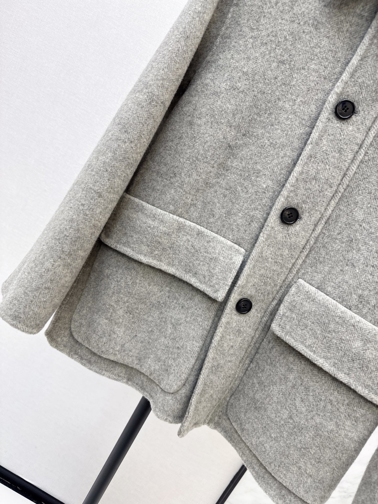 Brun 26fw woolen collared jacket