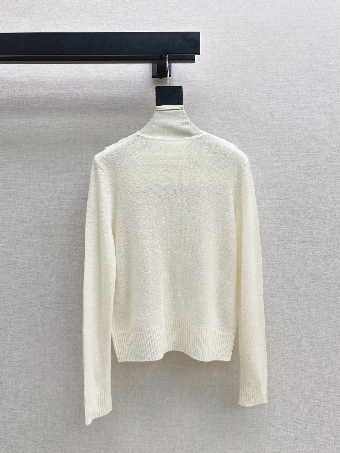 ES 26fw lace wool basic tee
