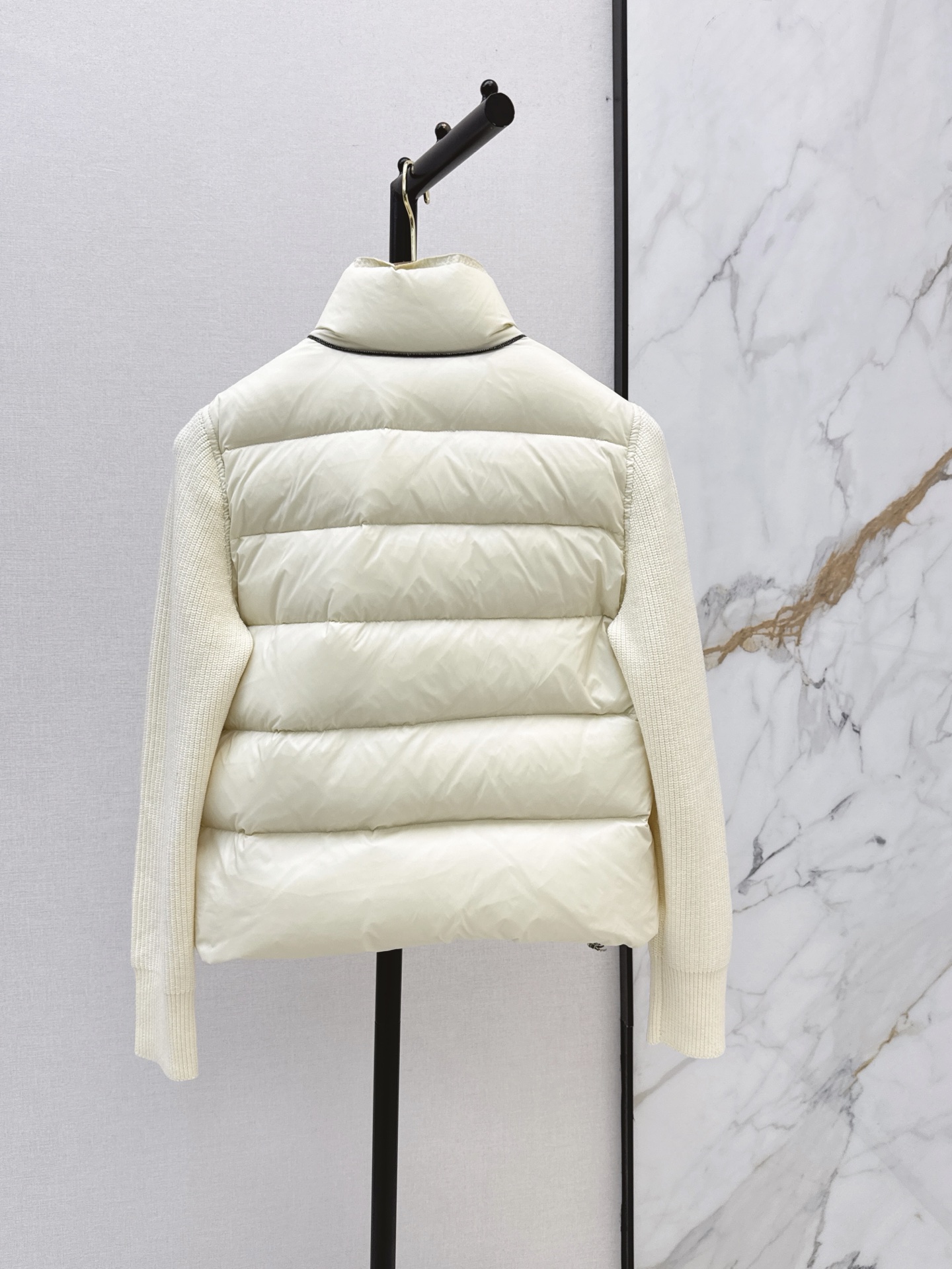 Brun 26fw cropped down jacket
