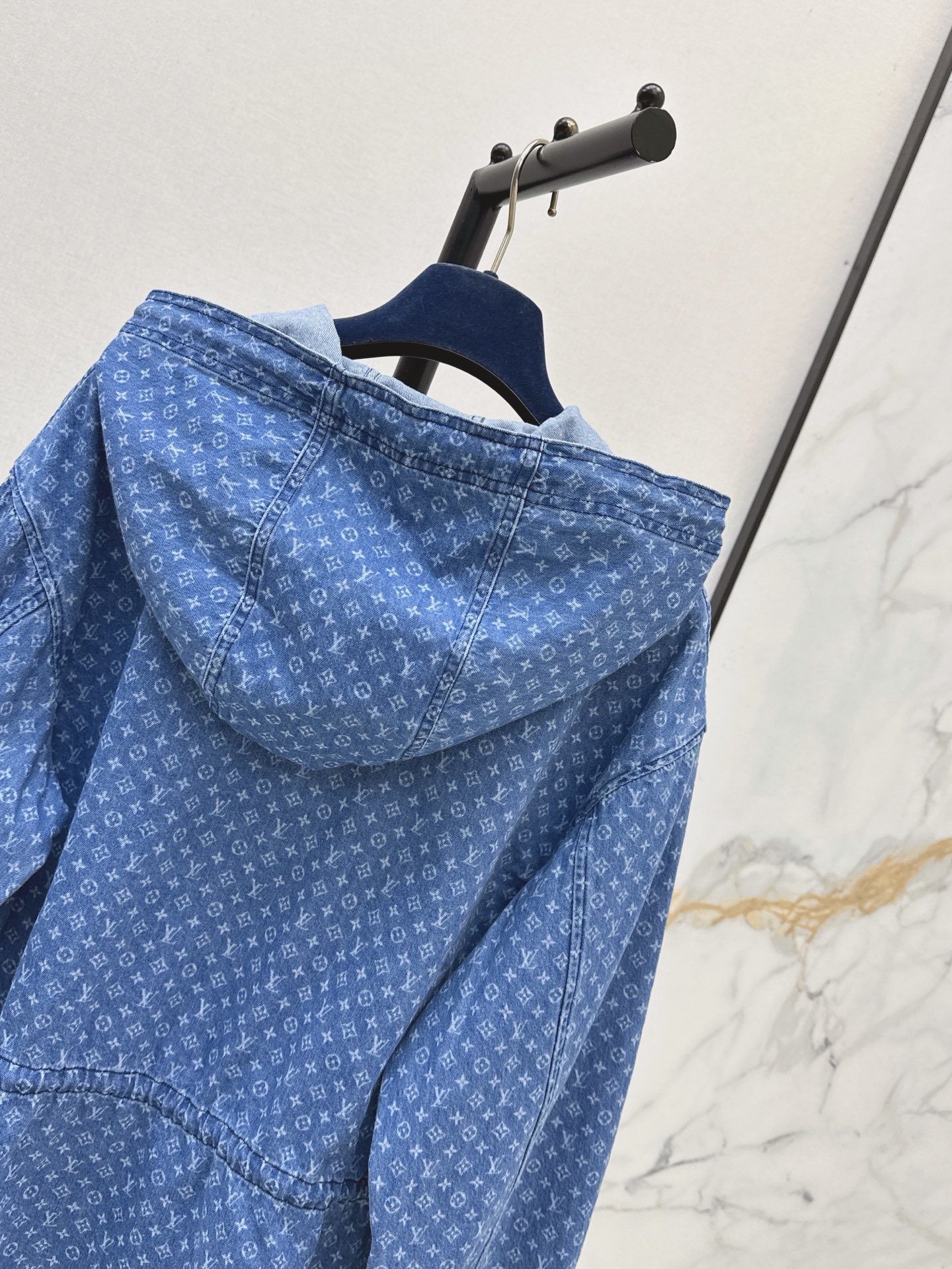 Loui 26ss hooded denim jacket