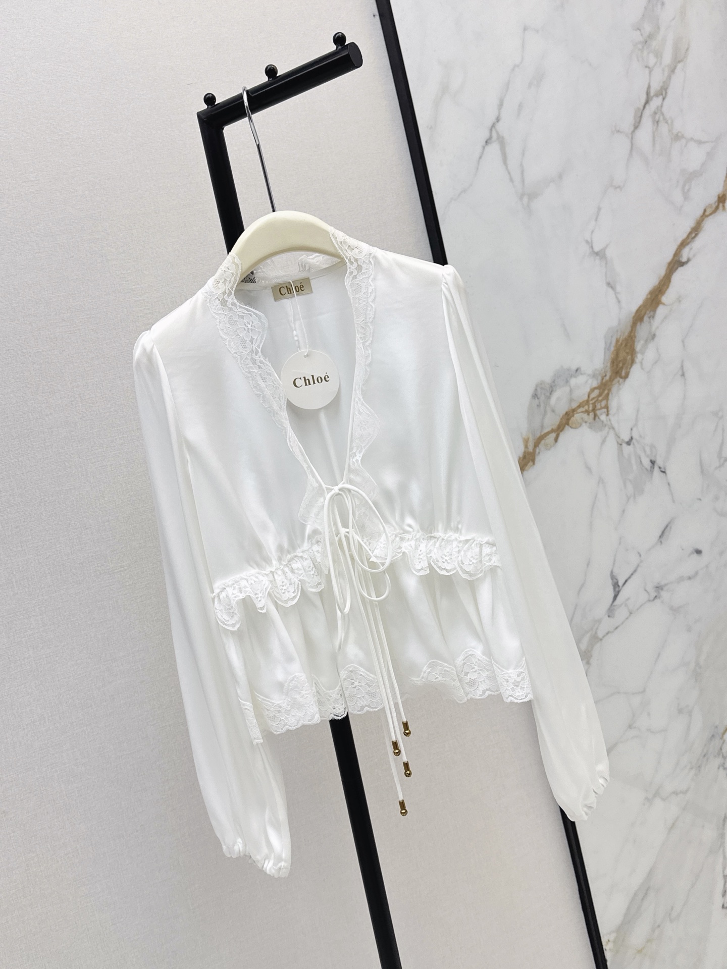 Chol 26fw lace cardigan