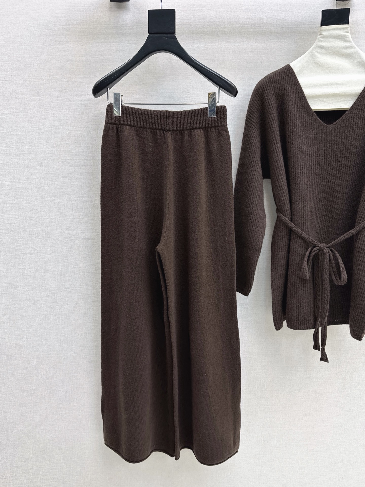 Brun 26fw wool sweater pants sets