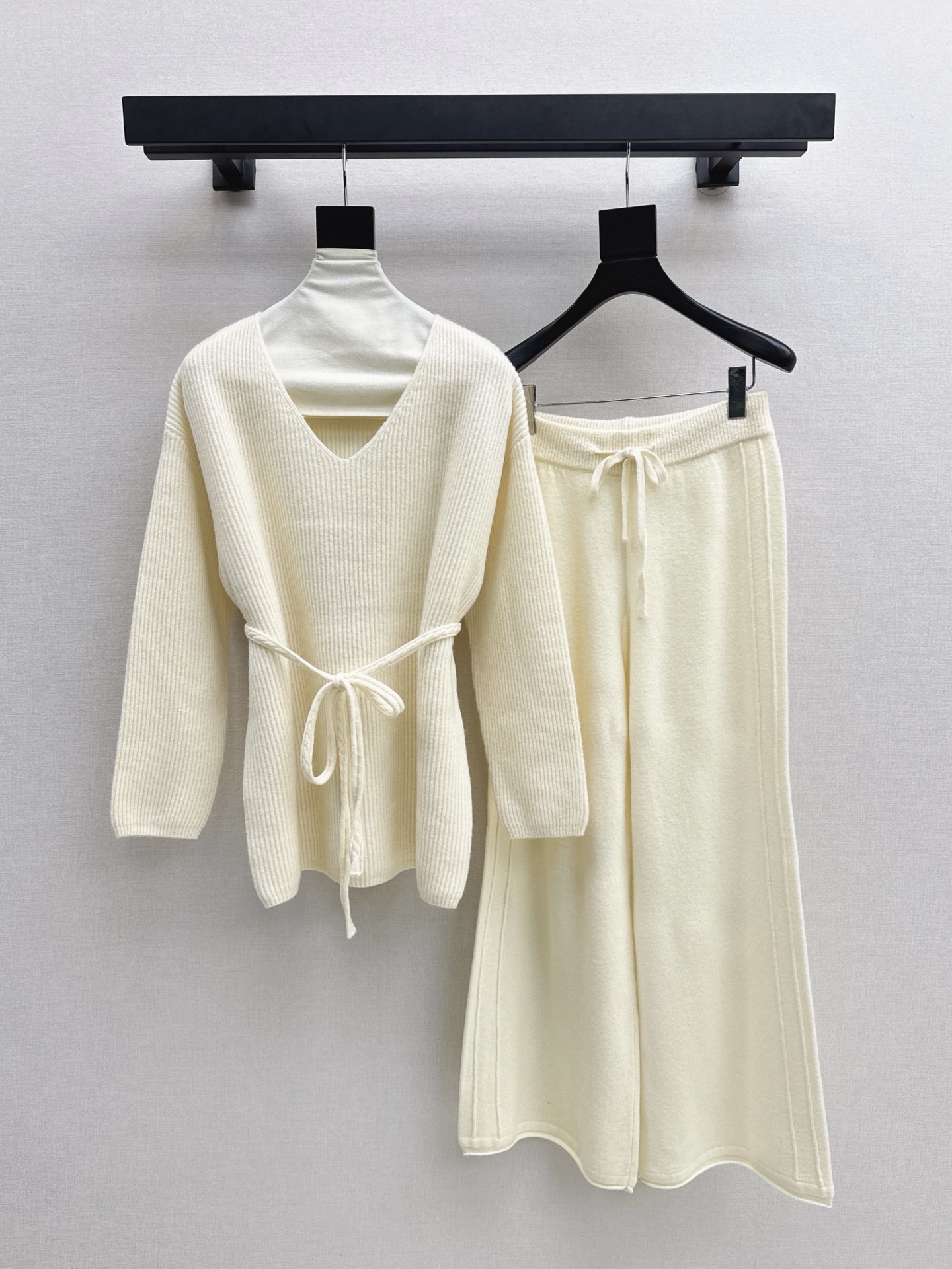Brun 26fw wool sweater pants sets