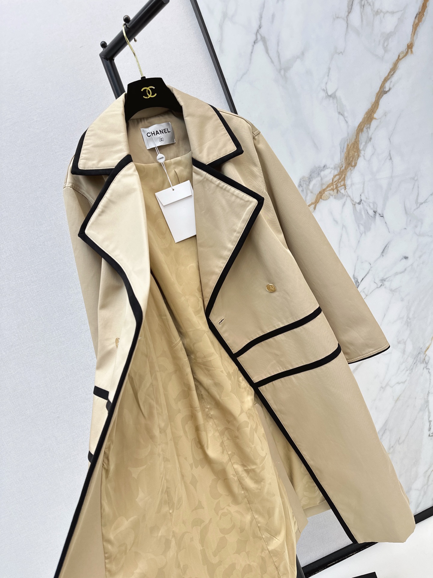 Chan 26fw belted trench coats
