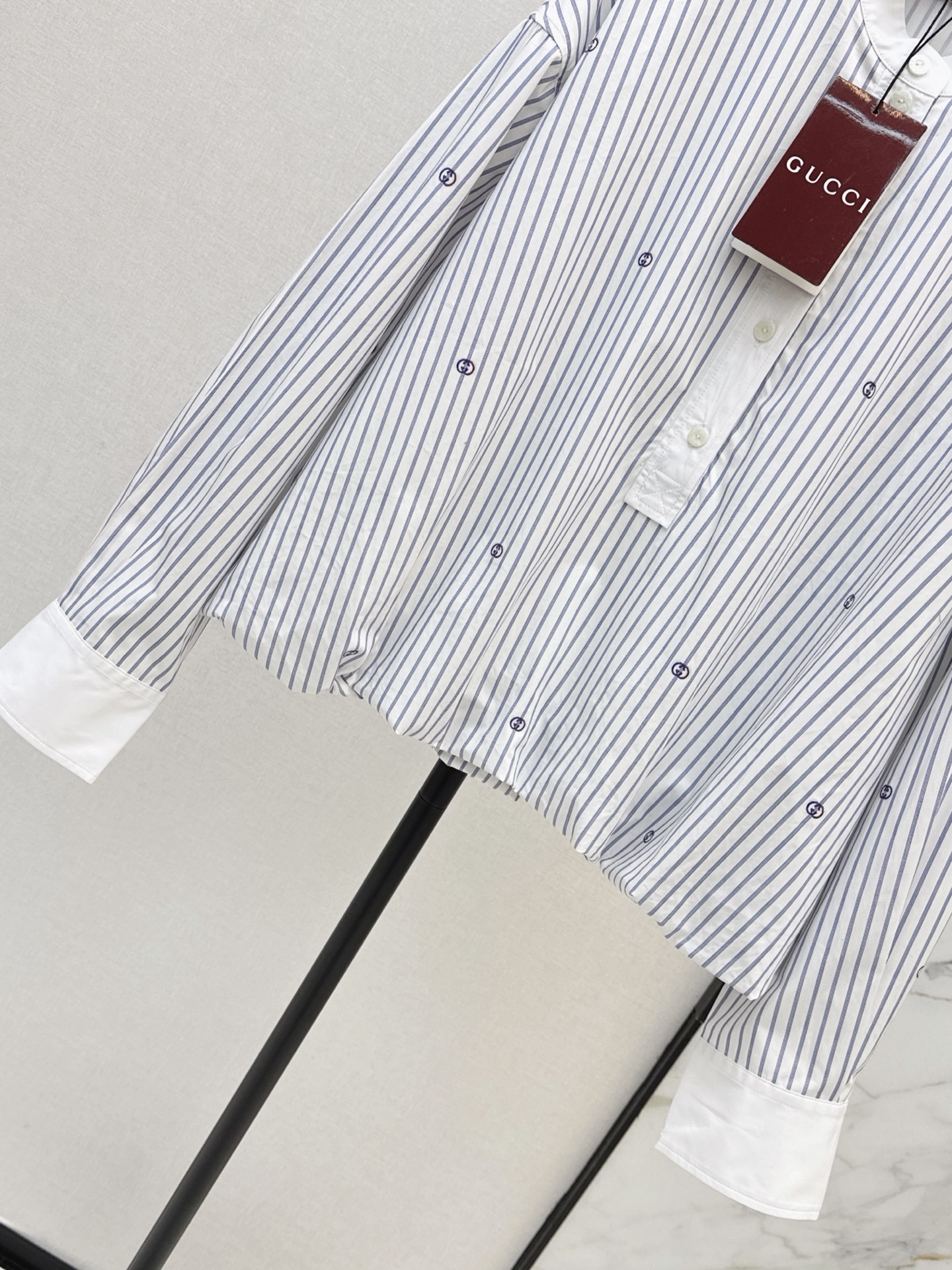 Guc 26fw stripe shirt