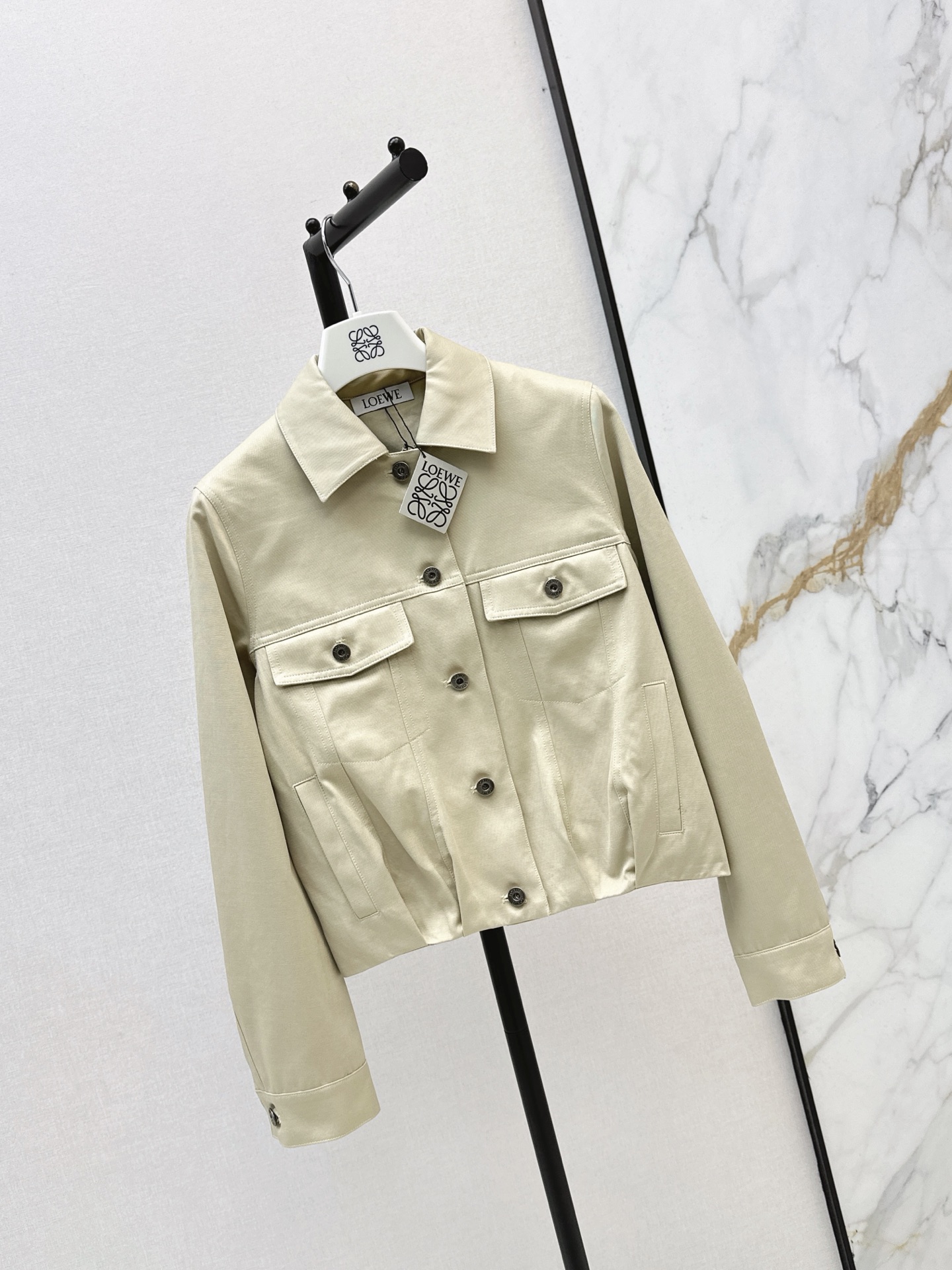 Loe 26fw cropped jacket