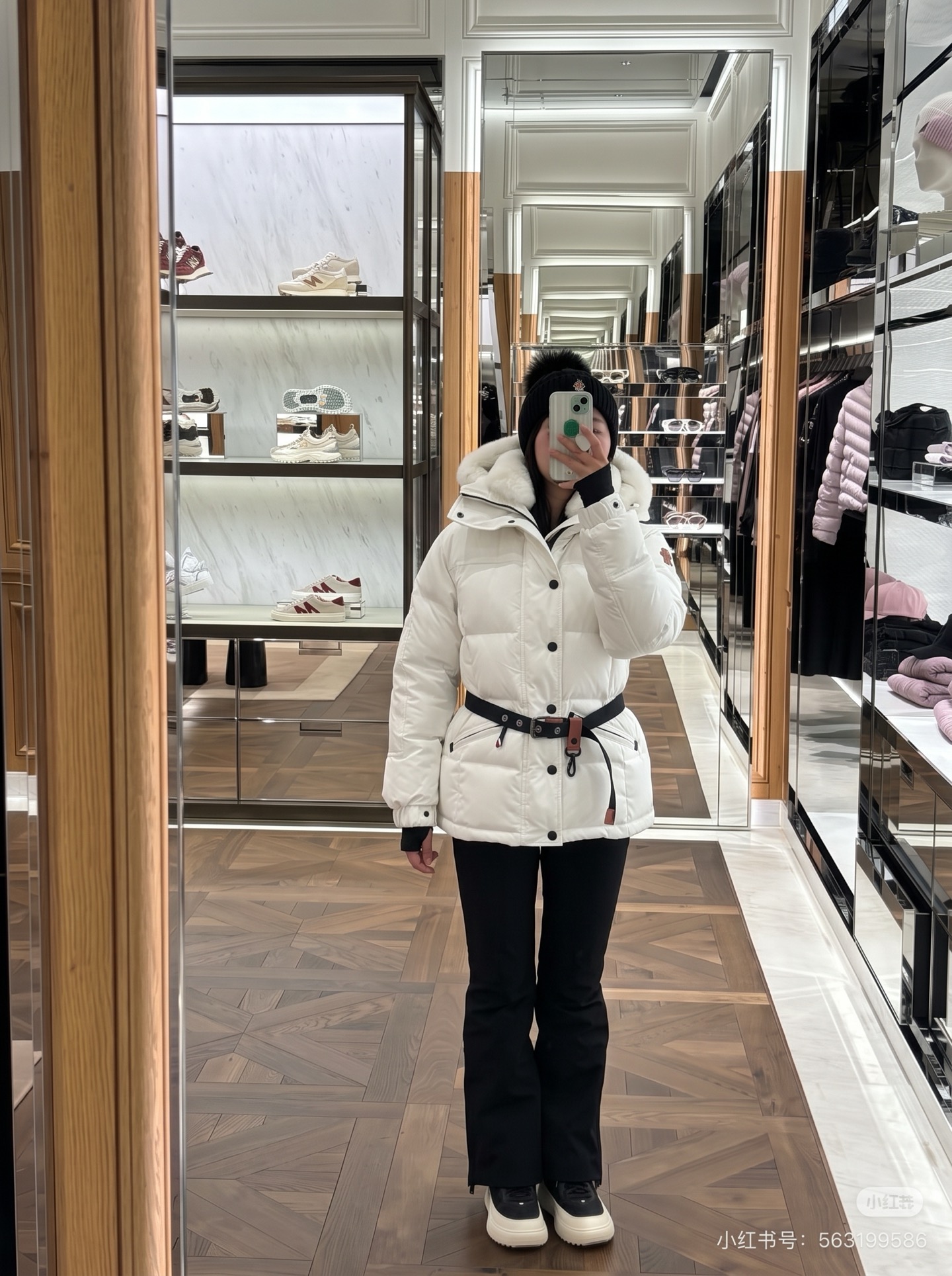 Monc 26fw down ski jacket