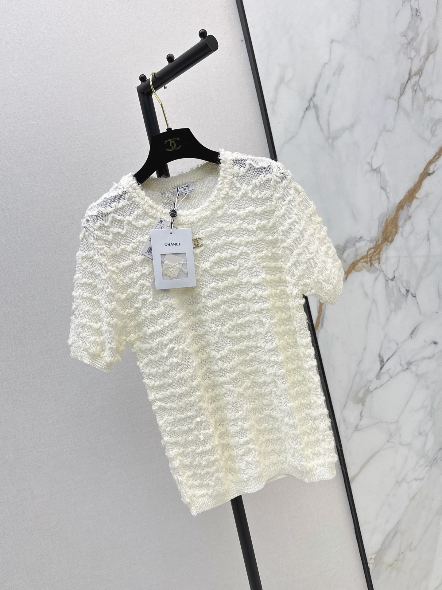 Chan 26ss hollow sweater