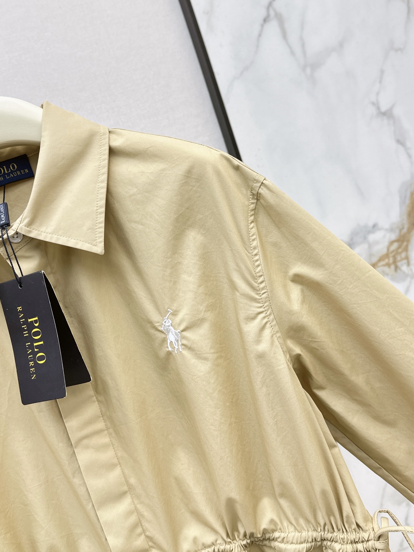 Ralp 26fw drawstring shirt dress