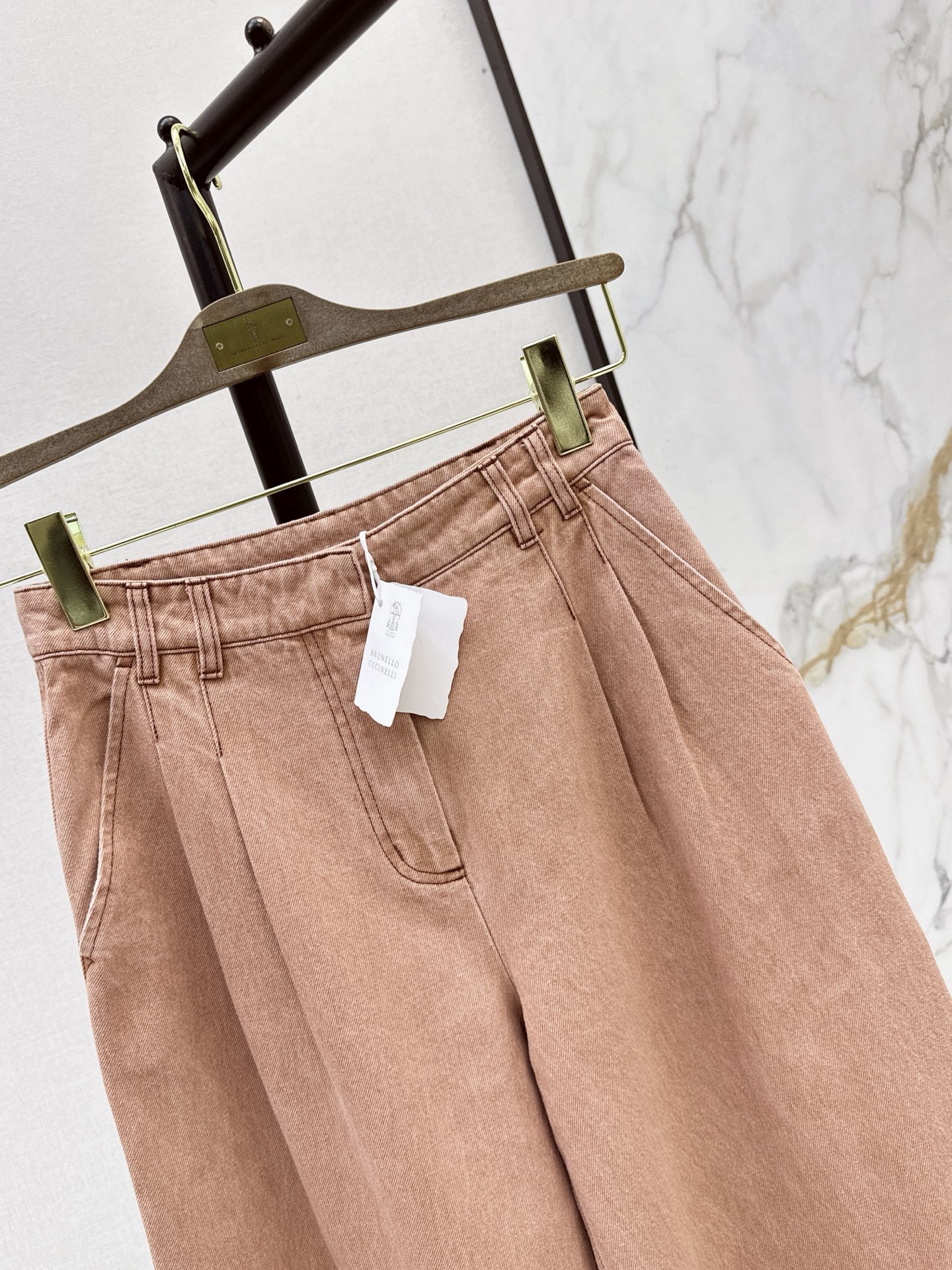 Brun 26fw straight-leg jeans