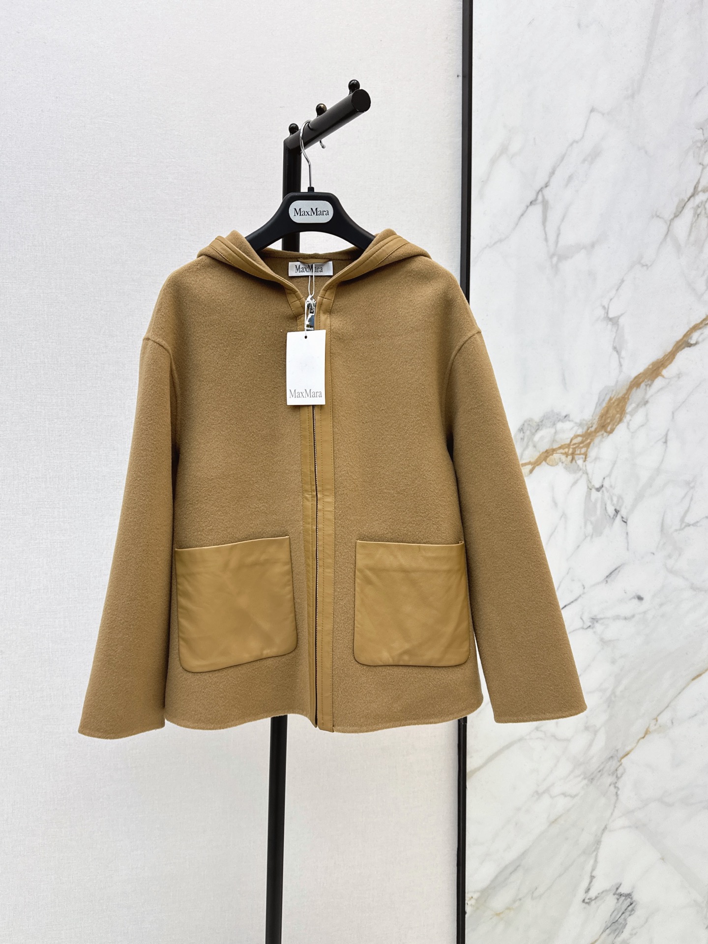 Max 26fw Hooded Wool Jacket