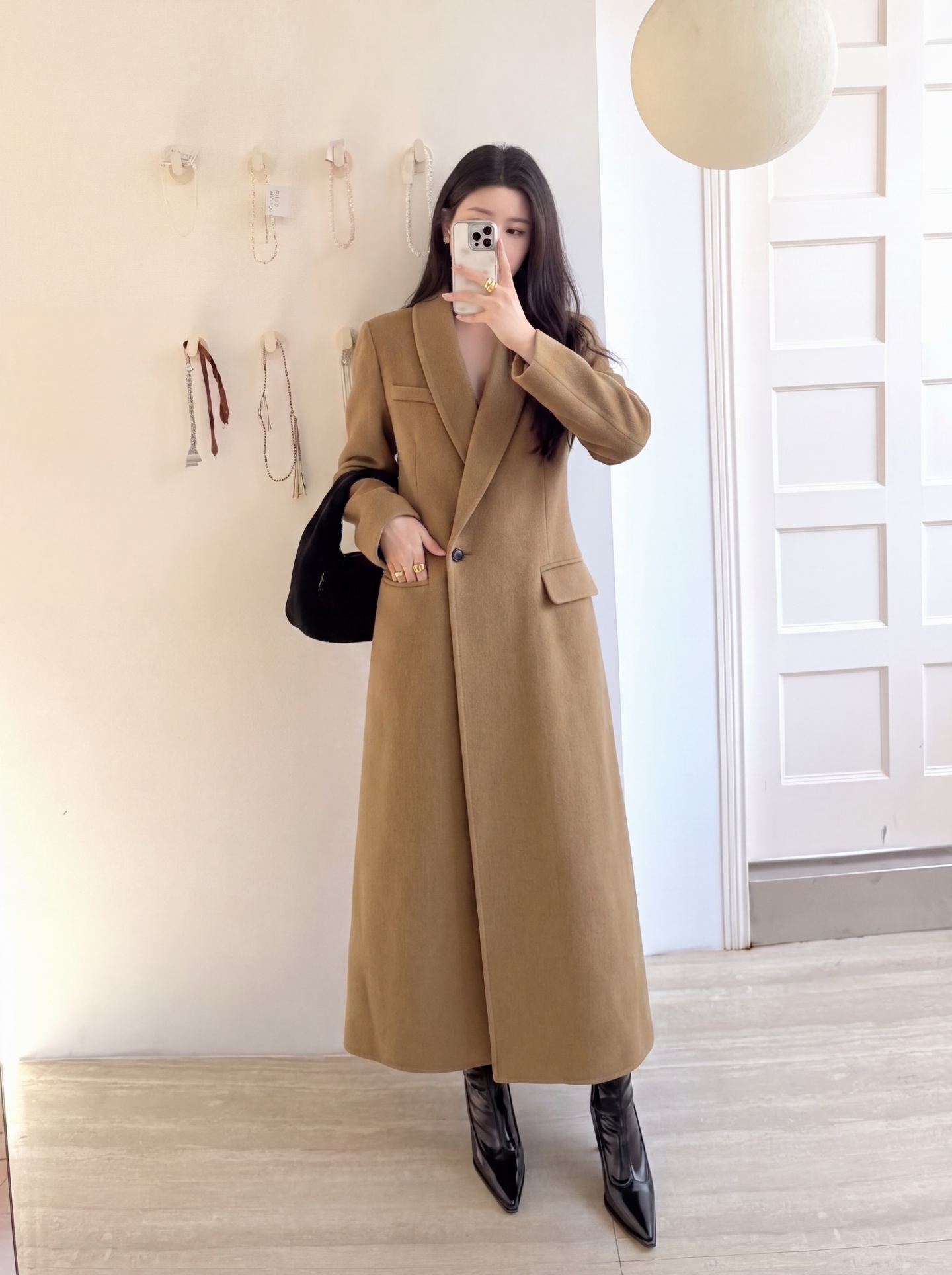 Max 26fw woolen overcoats