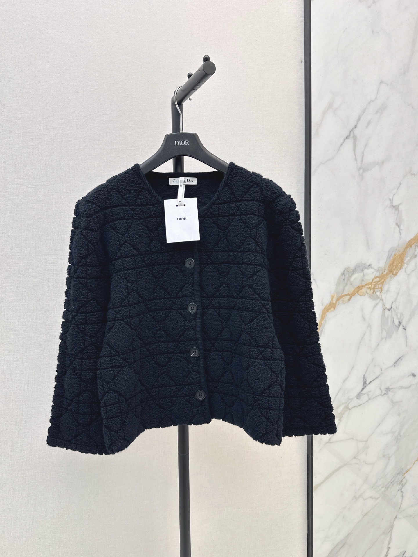 CD 26fw textured jacket