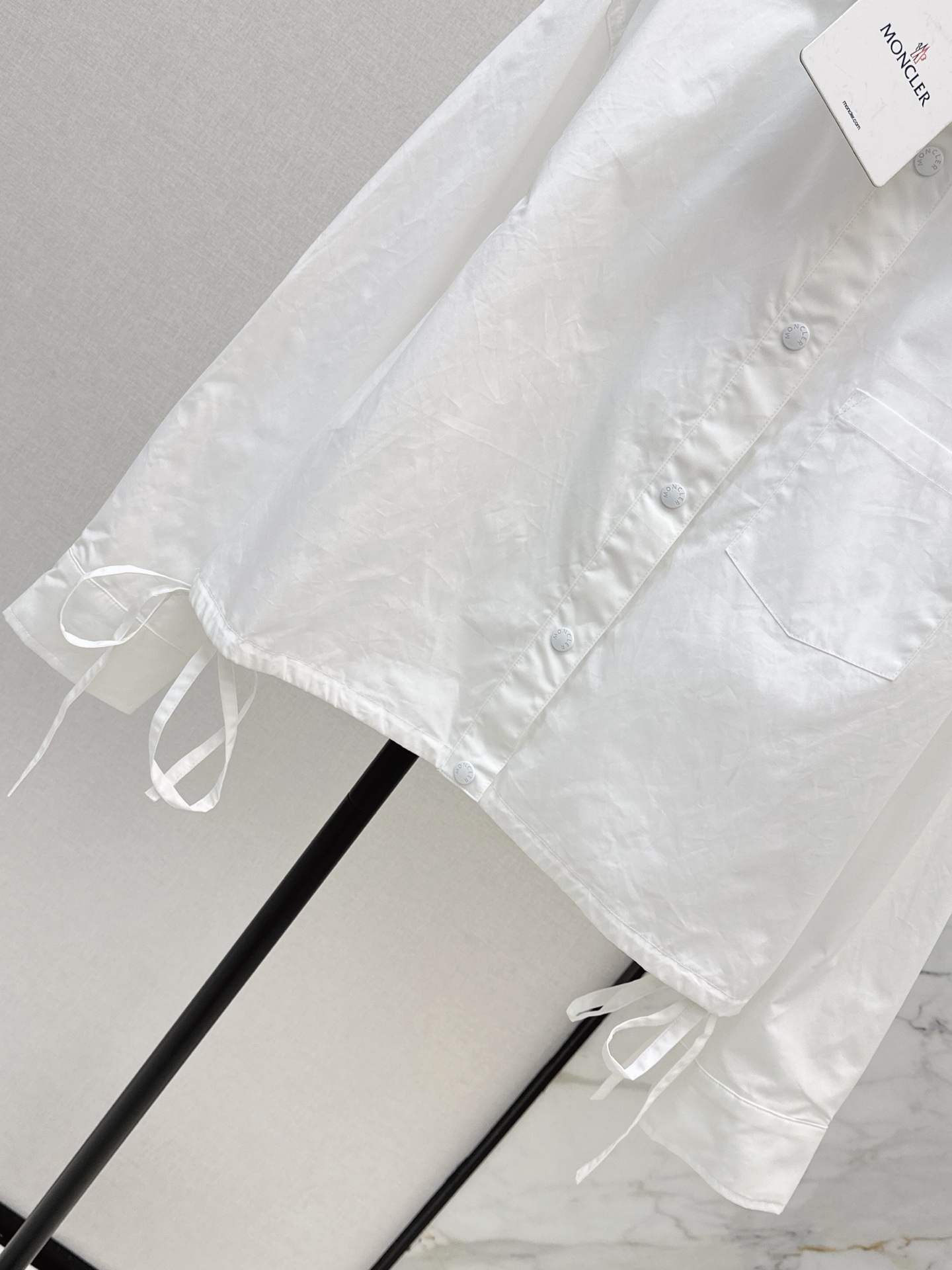 Monc 26fw drawstring jacket
