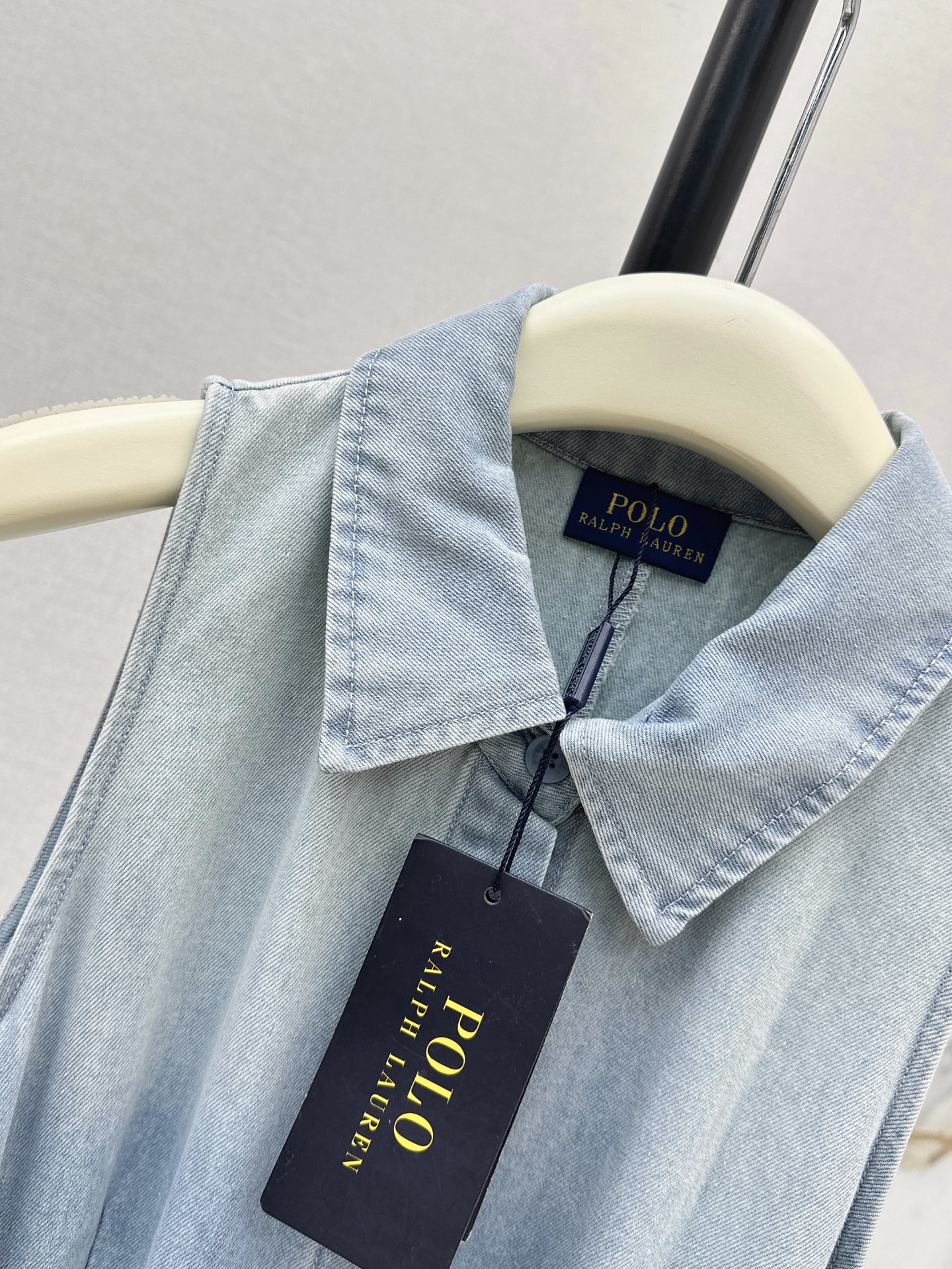 Ralp 26fw sleeveless denim dress
