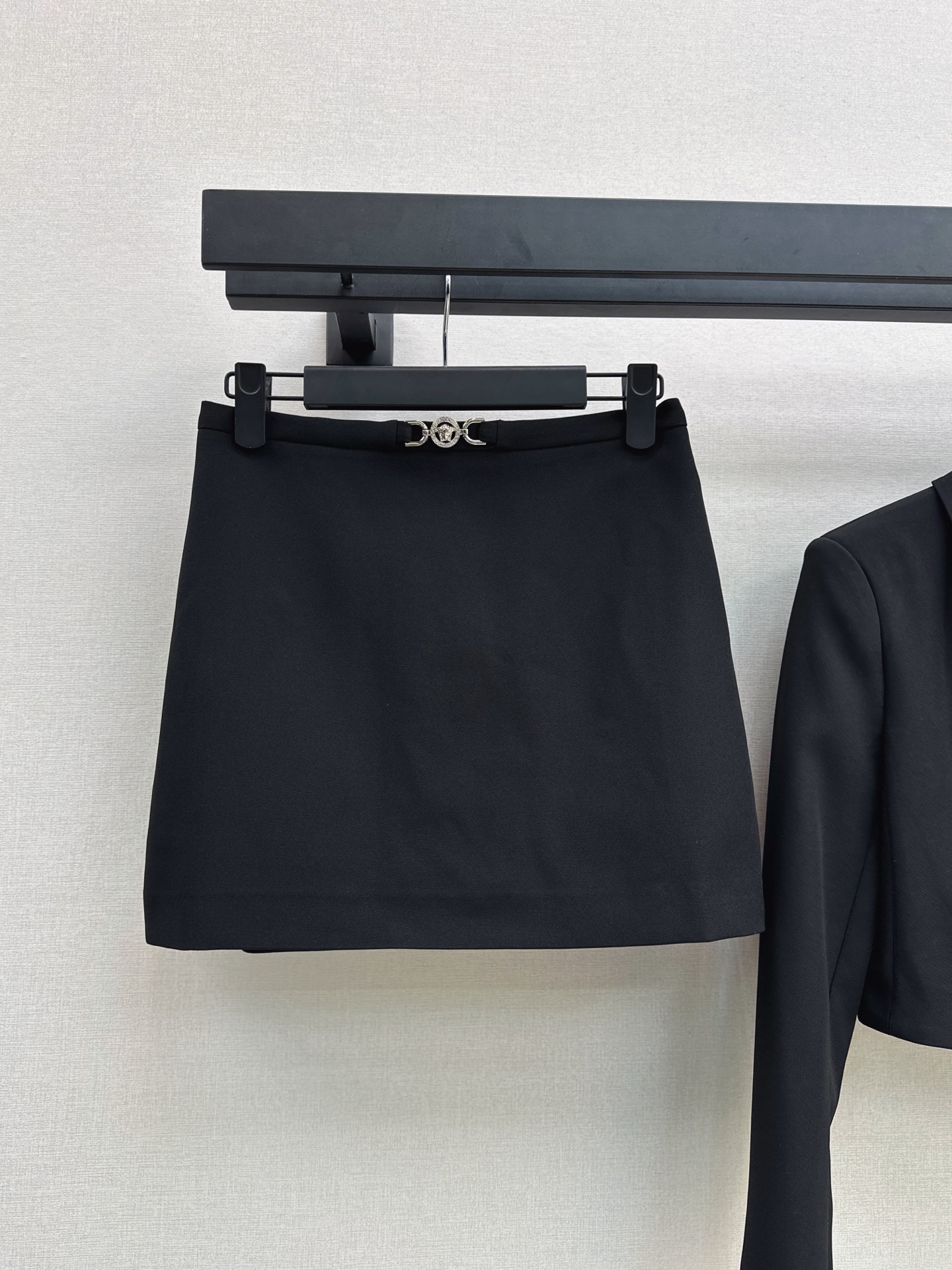 Ver 26fw cropped jacket A-line skirt sets