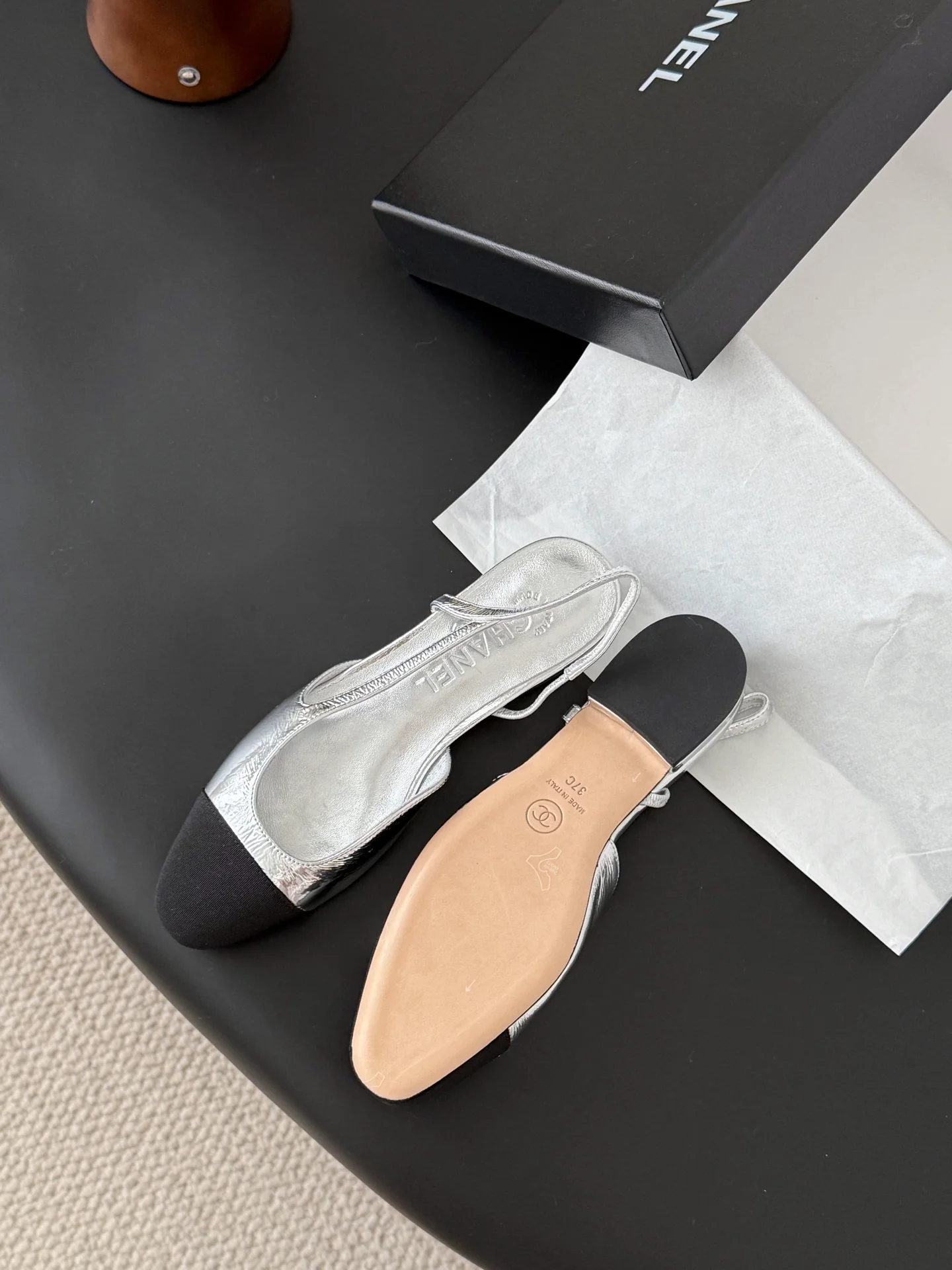 Chan 25fw slingback sandals