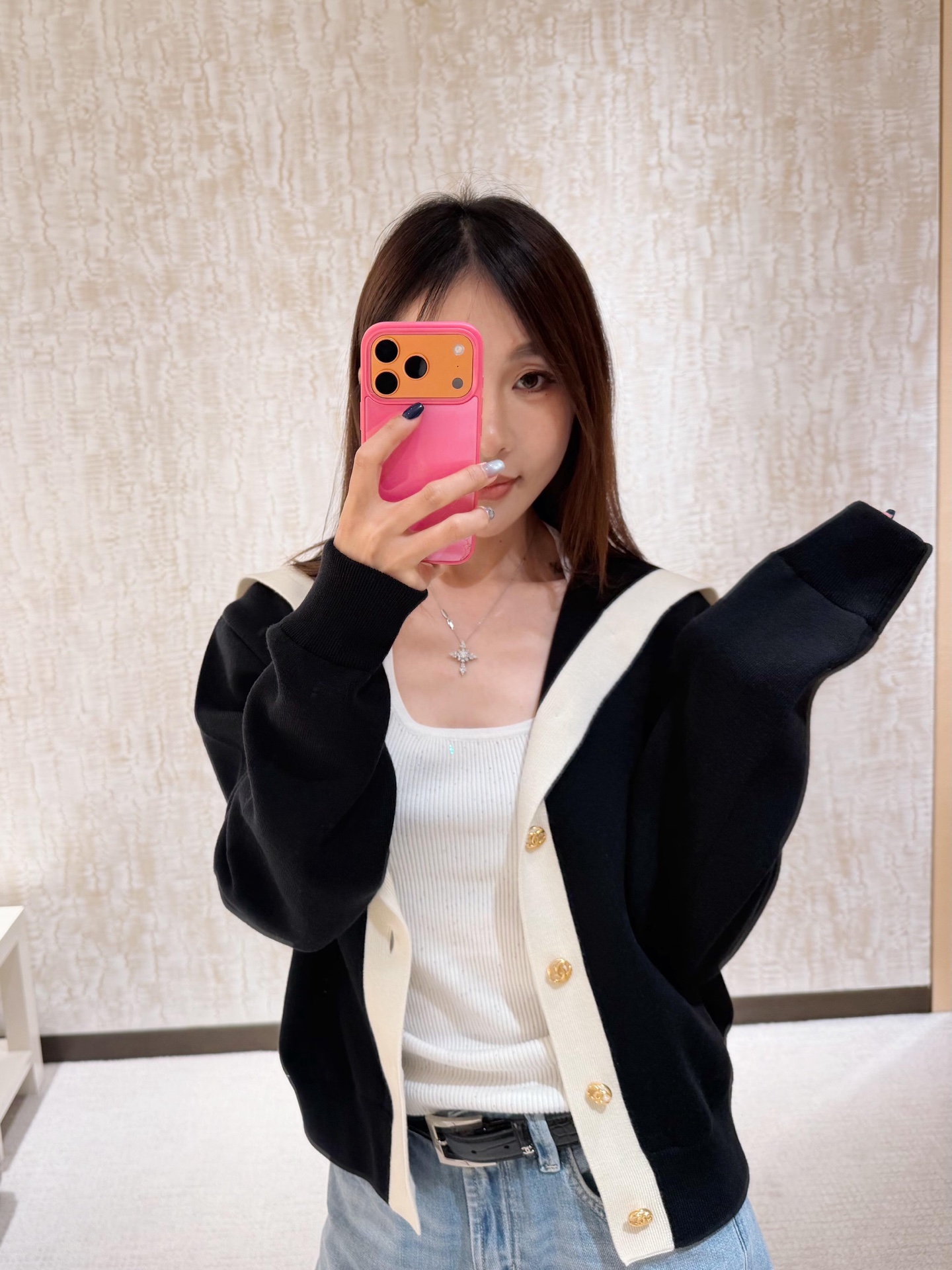 Chan 26fw knit cardigan