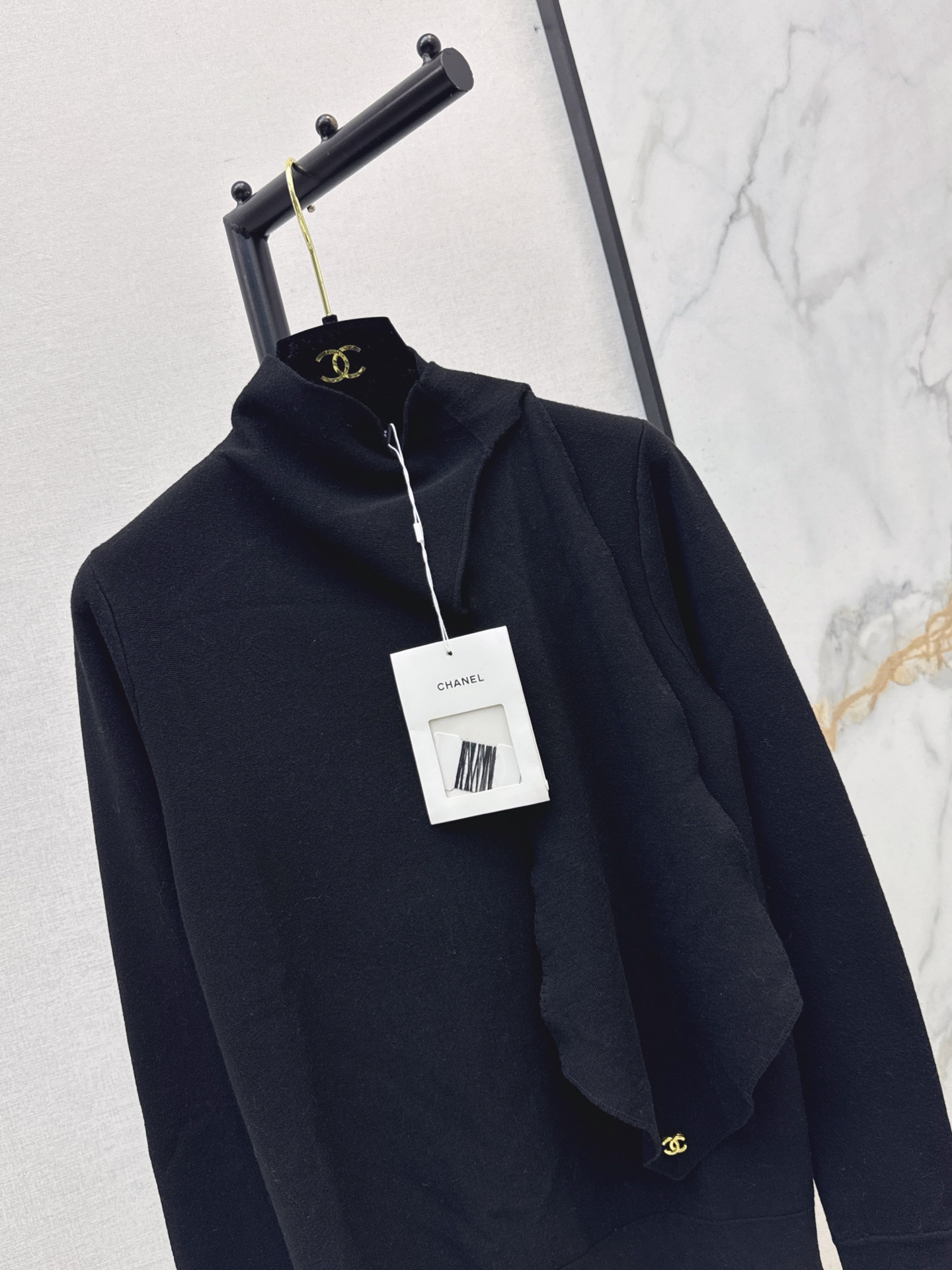 Chan 26fw bow knitwear