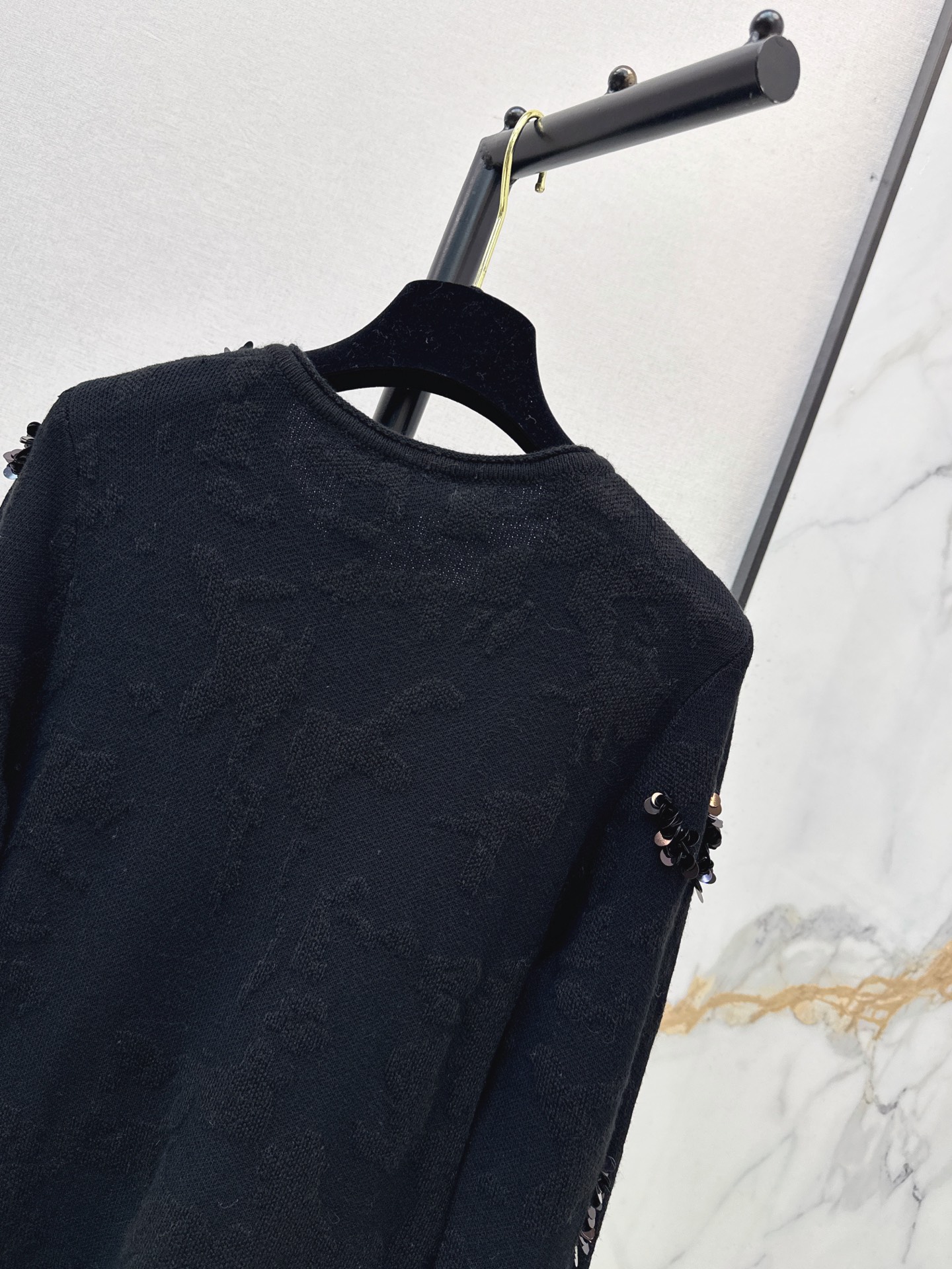 Chan 26fw sequin knit cardigan