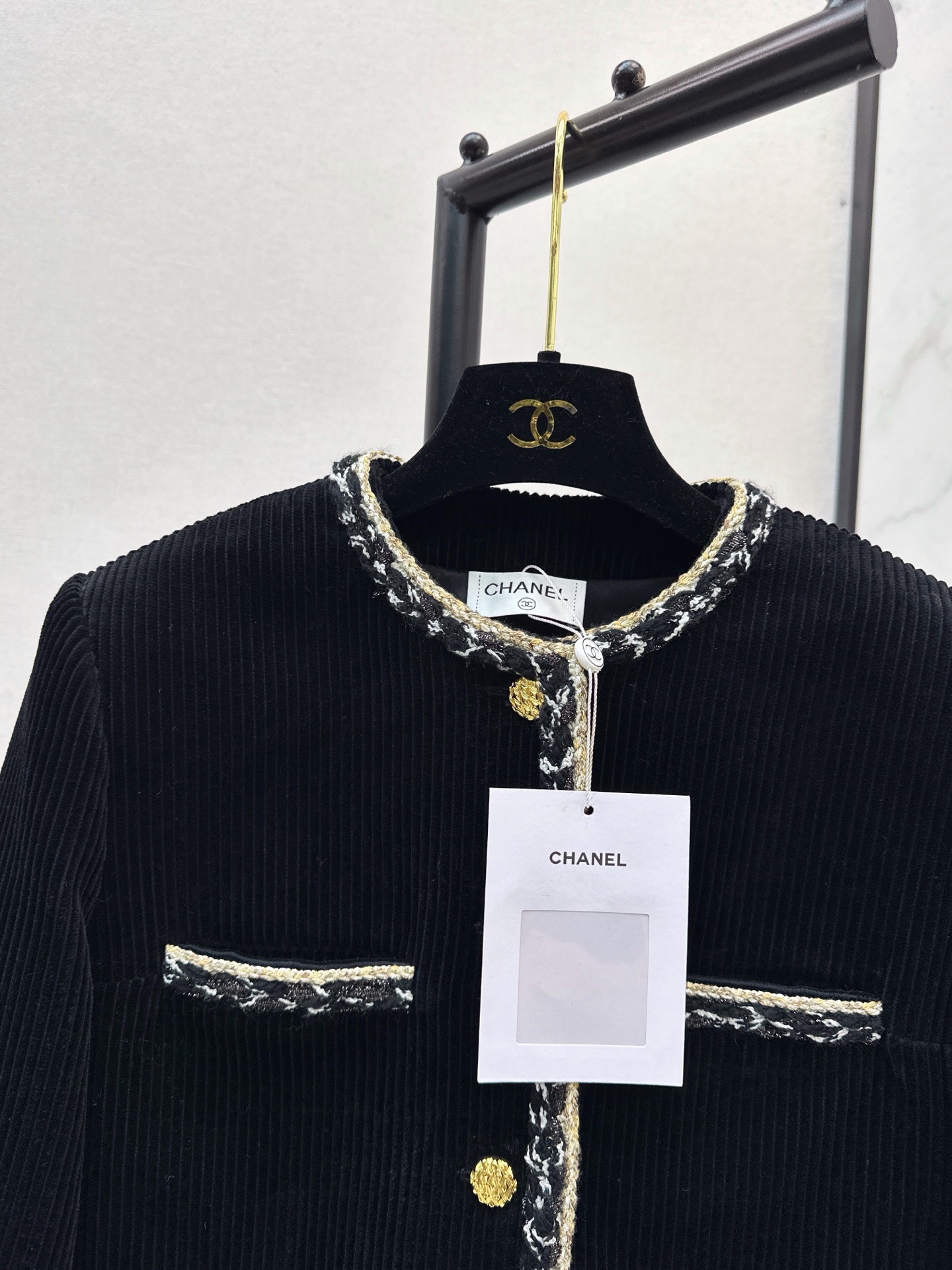 Chan 26fw velvet jacket