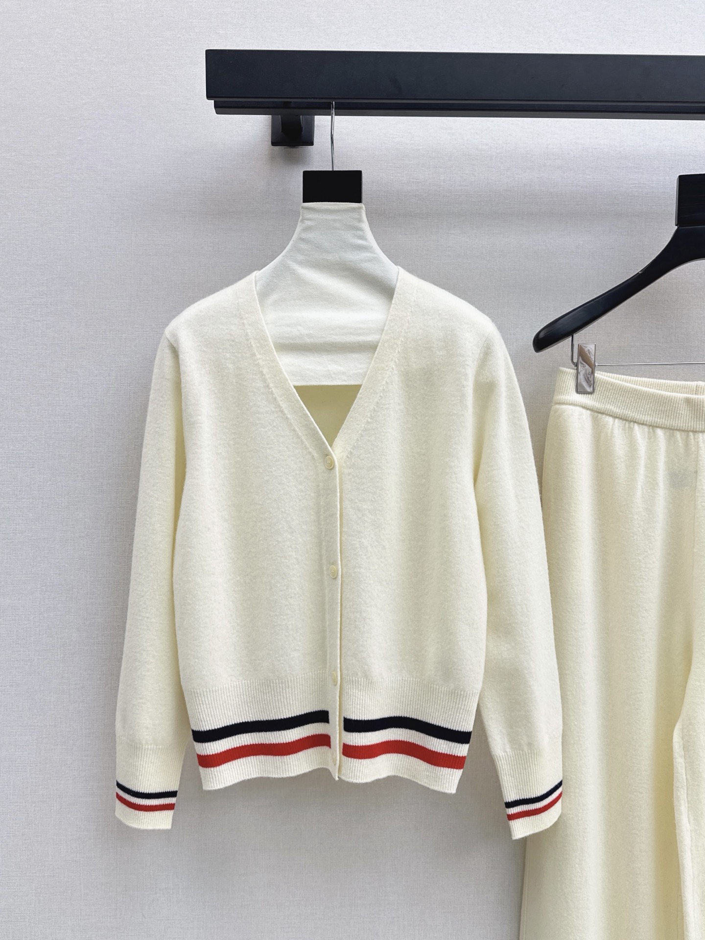 Thom 26fw wool cardigan pant sets