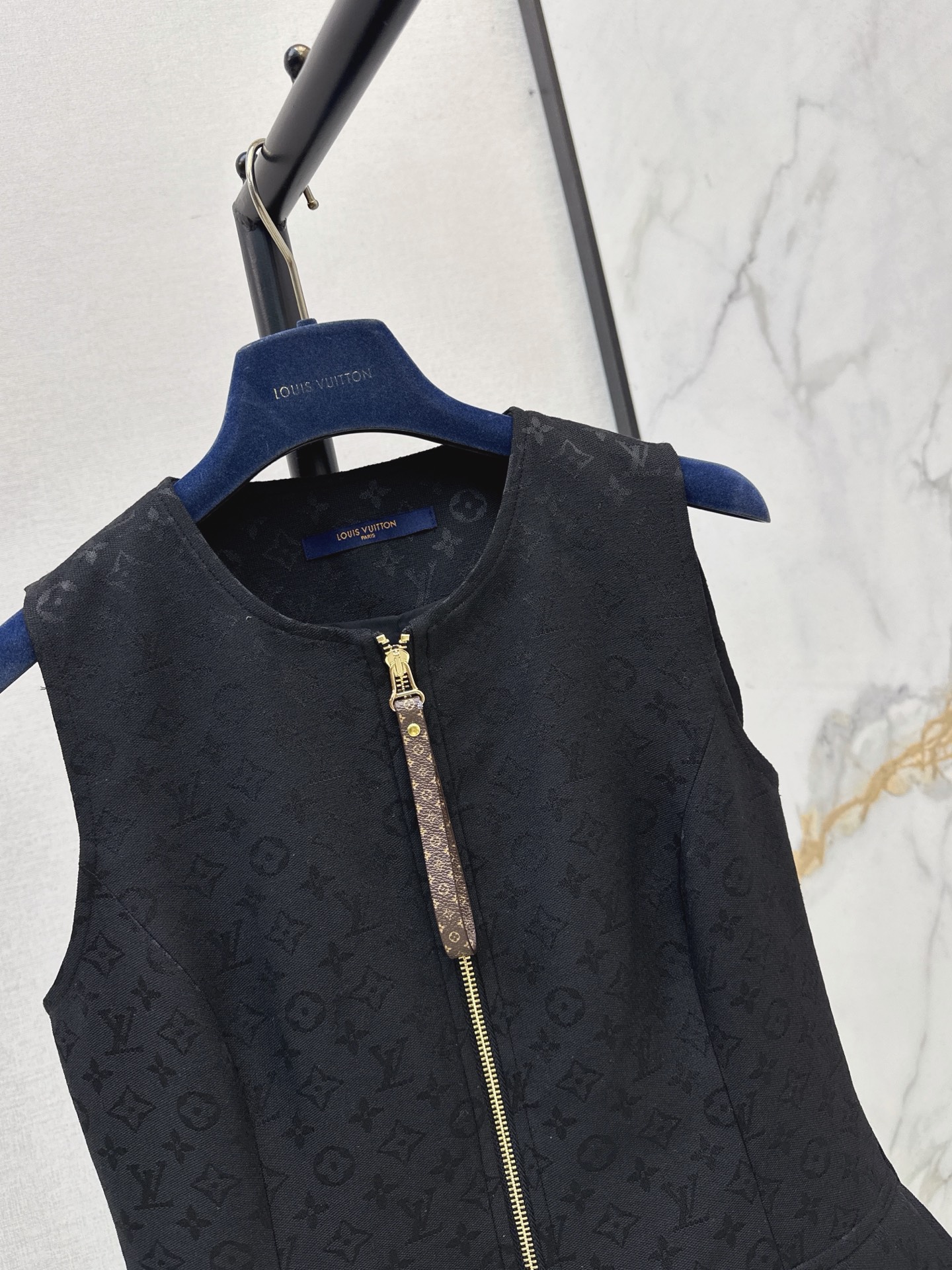 Lou 26fw denim vest jacket