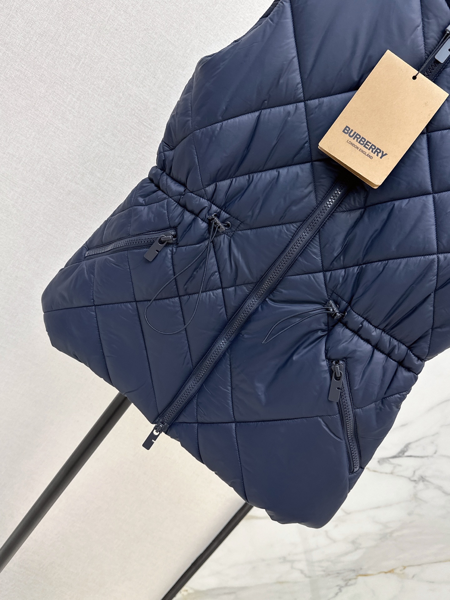 Bur 26fw padded vest jacket