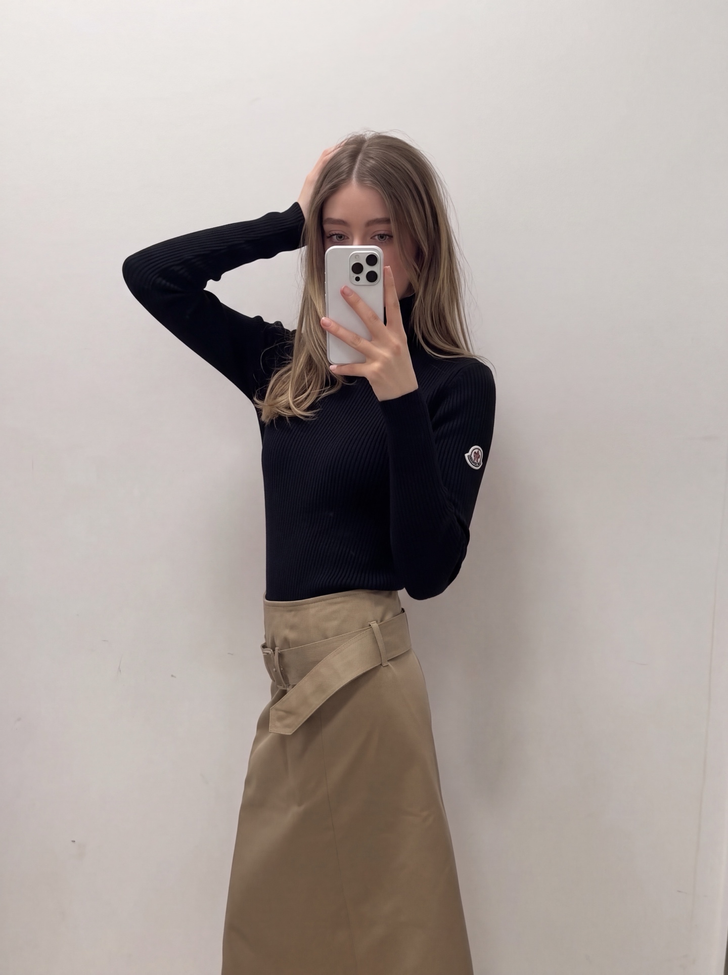 Monc 26fw knit basic tee