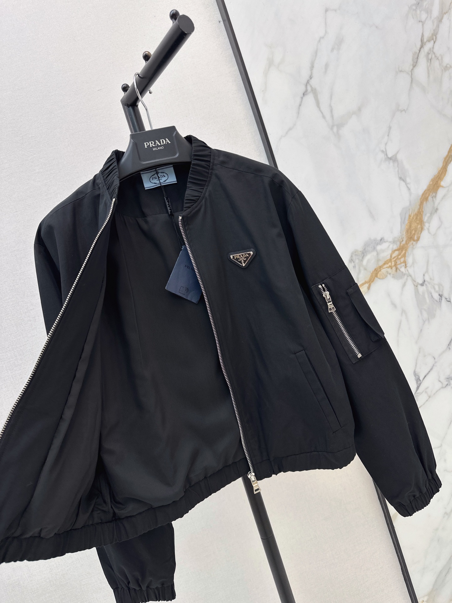 Pra 26fw zip-up jacket