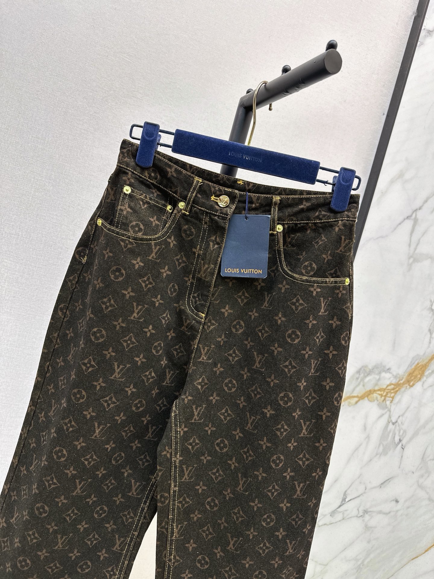 Loui 26fw cropped denim pants