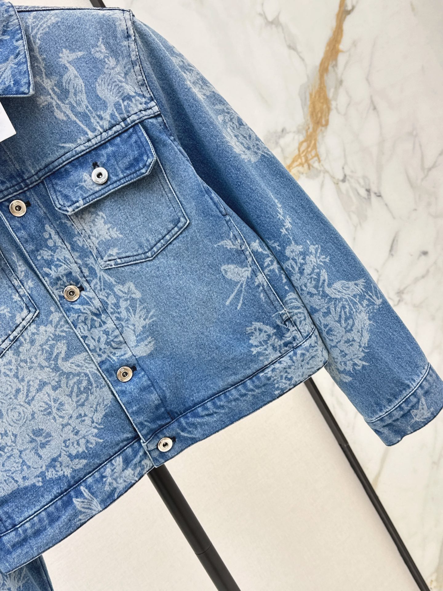 CD 26ss jacquard cropped jacket