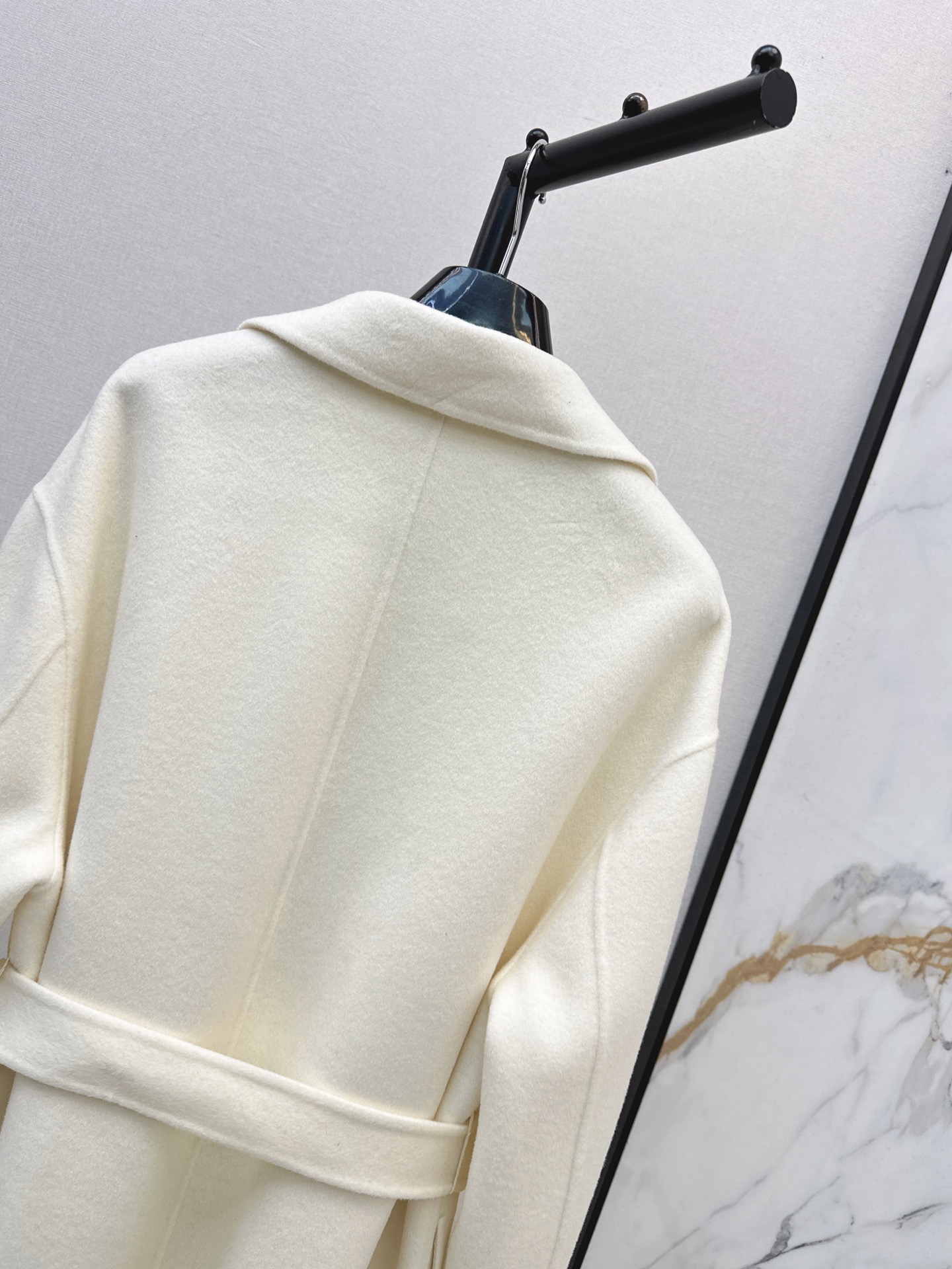 Fen 26fw belted overcoats