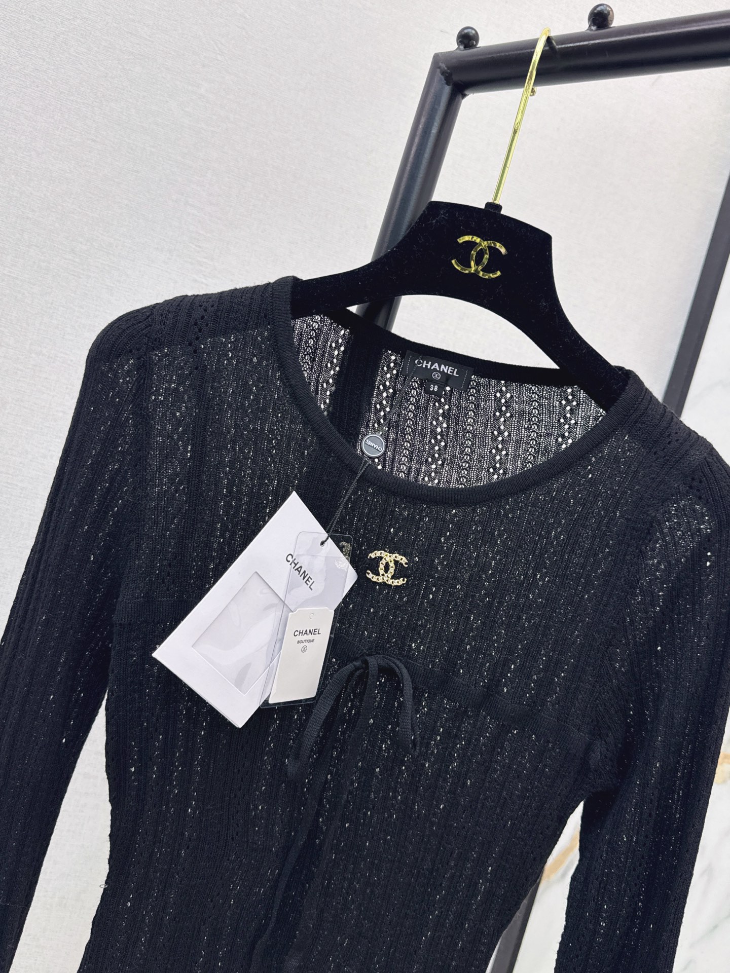 Chan 26fw slim-fit knitwear