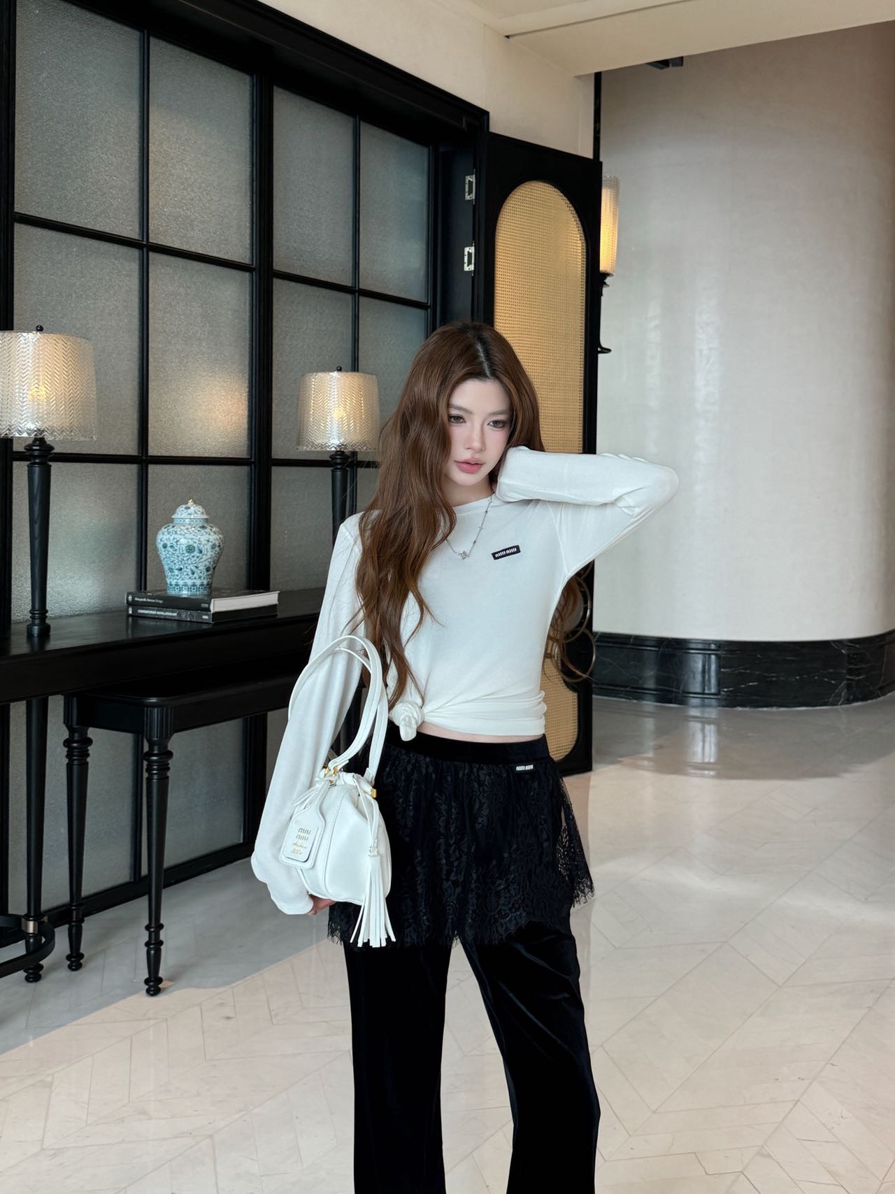 Miu 26fw basic tee
