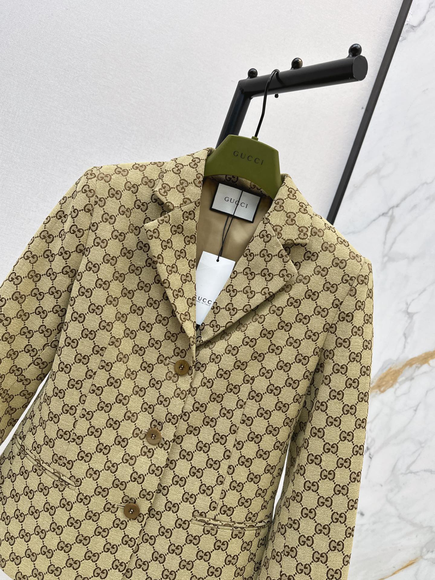 Guc 26fw jacquard blazer