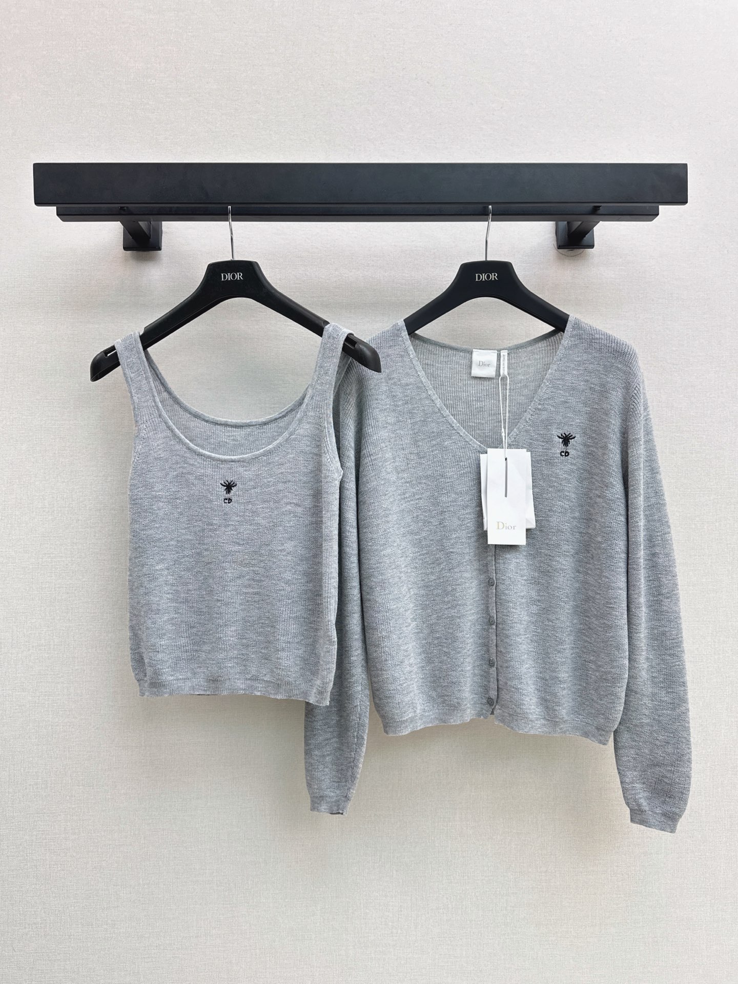 CD 26fw knit vest cardigan sets