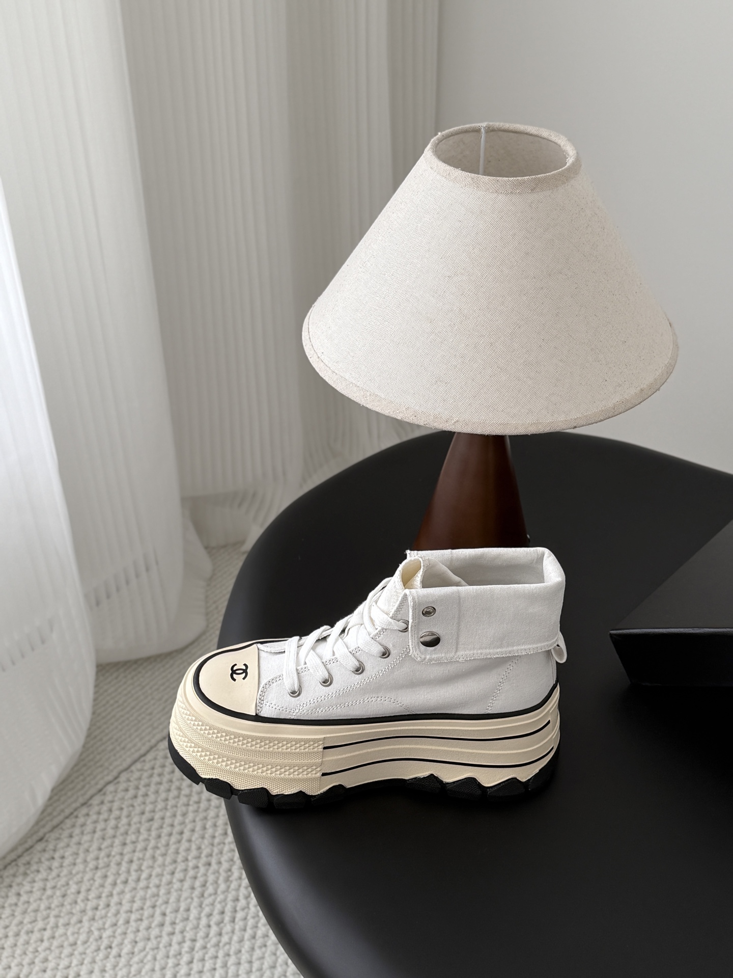 Chan 26ss thick canvas shoes