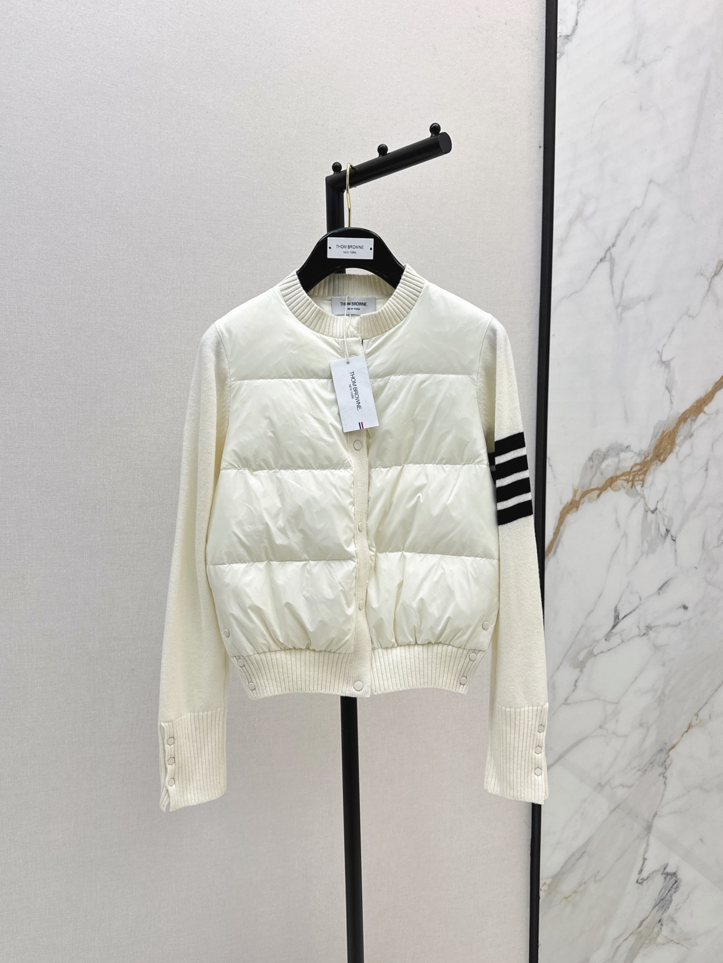 Thom 26fw wool contract down jacket
