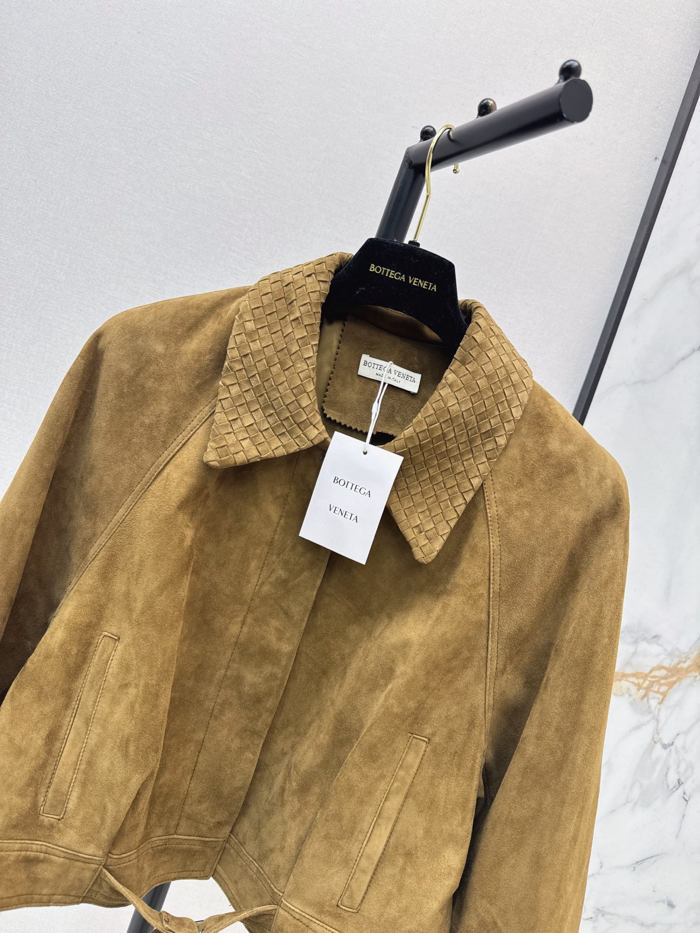 Bott 26fw suede leather jacket