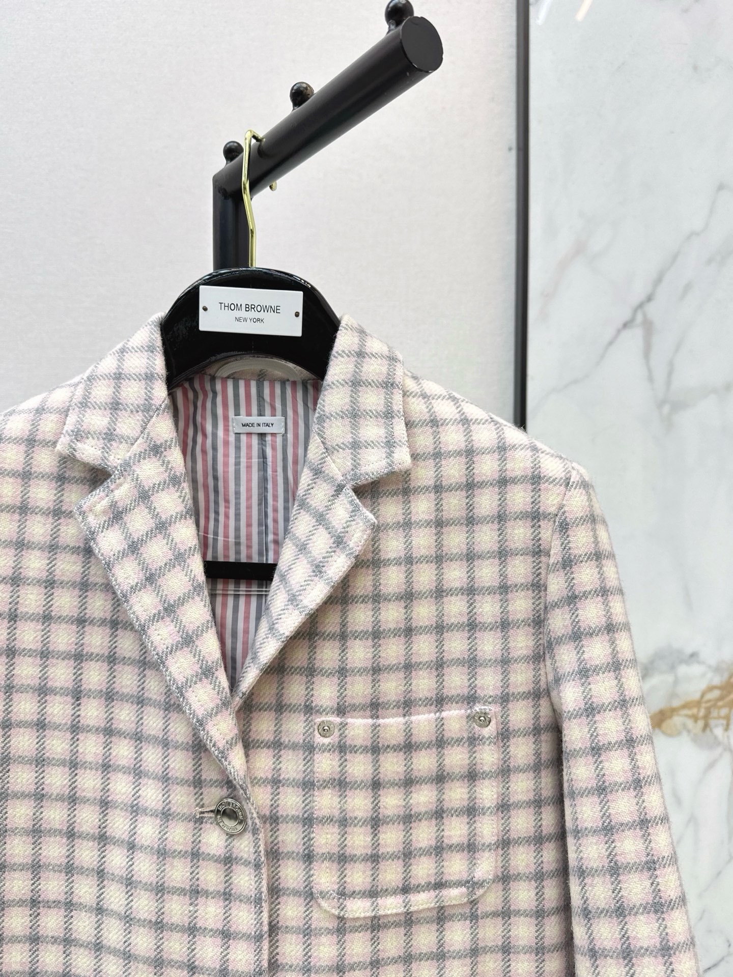 Thom 26fw tweed blazer